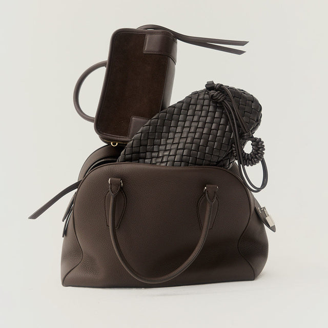 Handbags by The Row, Bottega Veneta, Loewe 