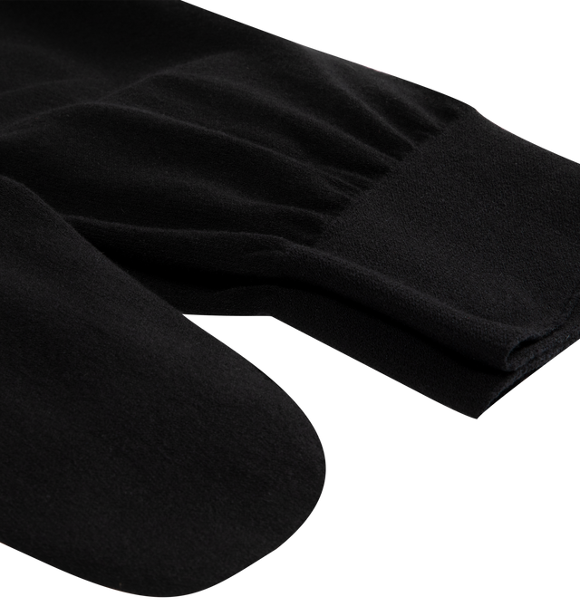 Image 3 of 3 - BLACK - THE ROW Mimi Tights in Viscose featuring high-rise tights in technical stretch knit with seamless construction. 67% viscose, 33% polyester. Made in Italy.
