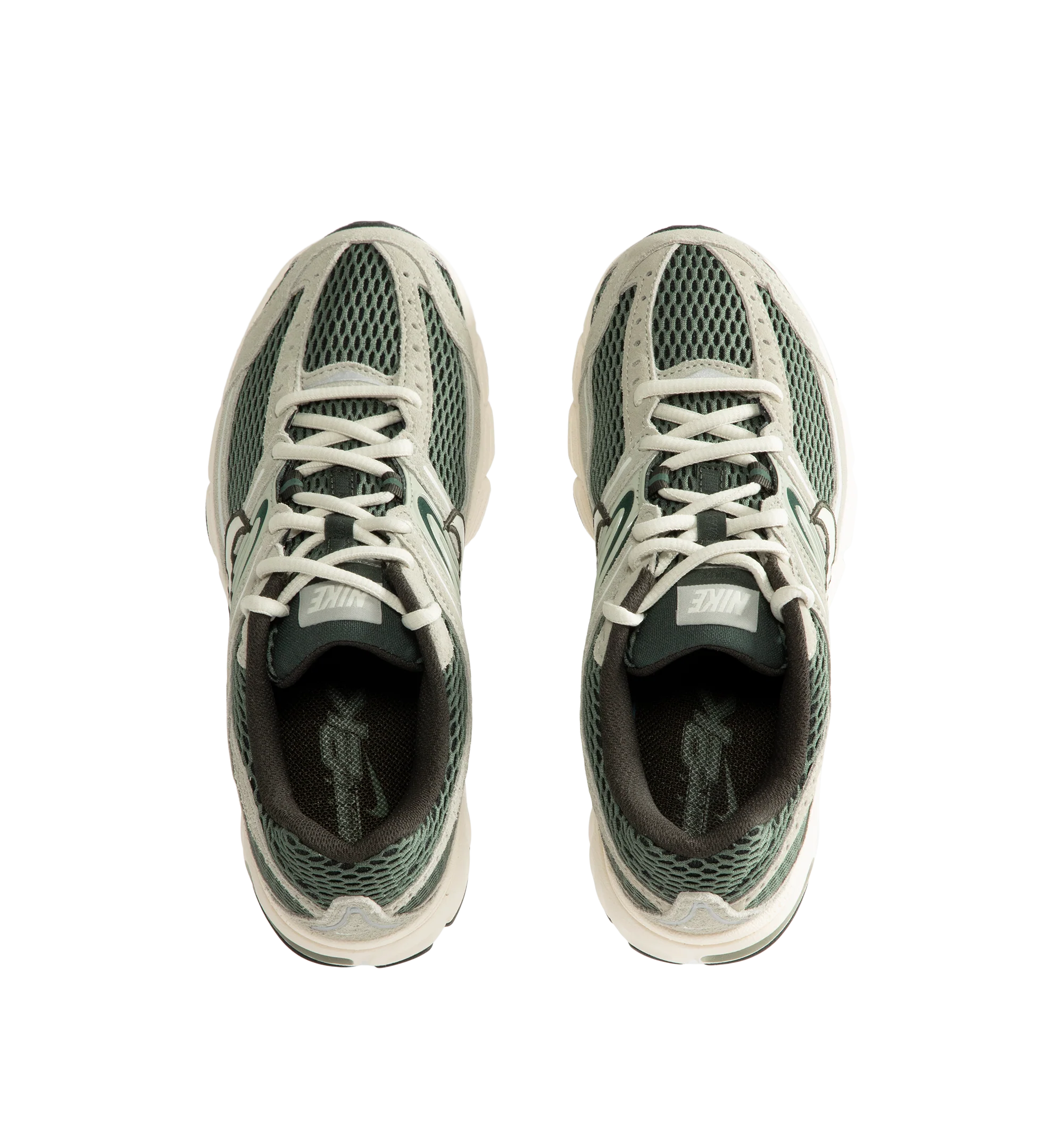 Image 5 of 5 - GREEN - Nike Air Max Moto 2K Sneakers feature a layered upper crafted from synthetic leather and textile with metallic accents for a modern, Y2K-inspired look. These performance-inspired lifestyle sneakers combine Max Air cushioning, a lightweight foam midsole, and a durable rubber outsole for all-day comfort and reliable traction. Main Material: Synthetic Leather and Textile. Midsole: Foam. Sole: Rubber. 