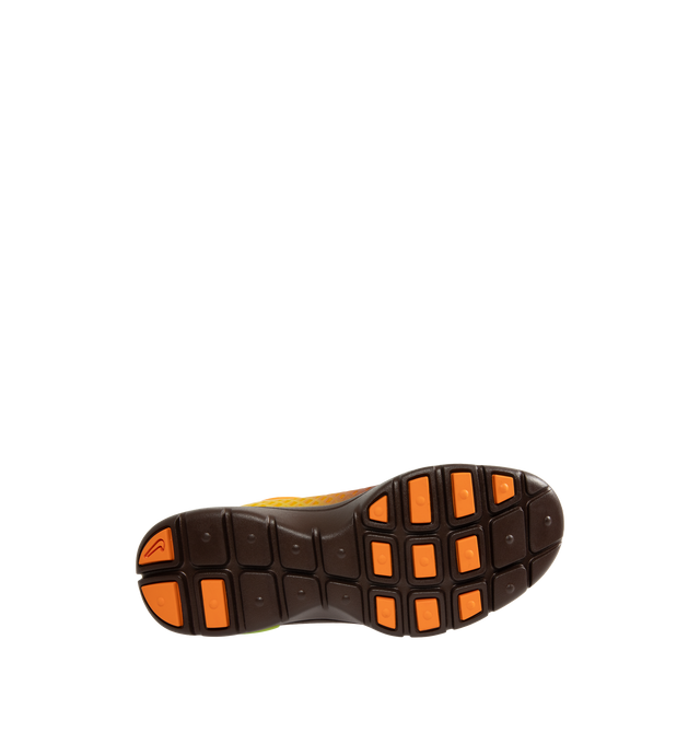 Image 5 of 6 - ORANGE - NIKE Rejuven8 Run Sneaker featuring encapsulated Air, sticky rubber outsole, extra room at the forefoot, ventilation holes, Nike Air technology and removable booties. 