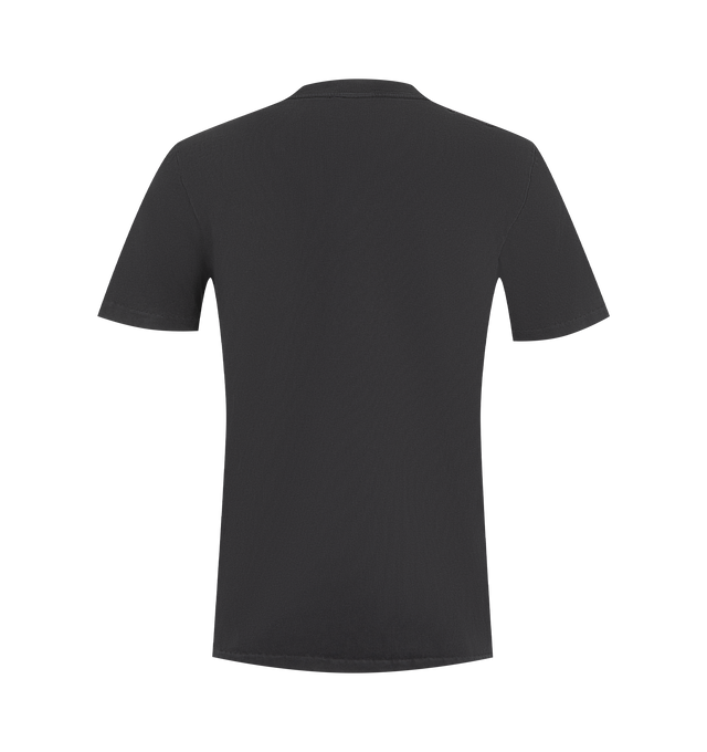Image 2 of 2 - BLACK - CHLOE Baby Fit Logo Tee featuring crew-neck, cotton jersey, short sleeves and strawberry print graphic with Chlo logo. 100% cotton. Made in Portugal.