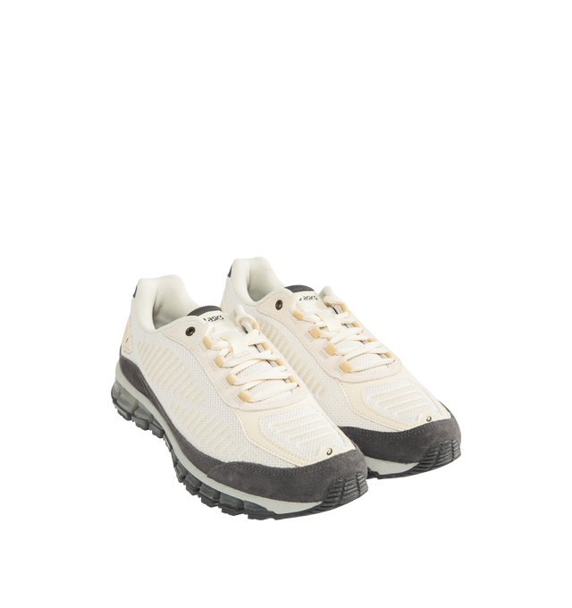 Image 2 of 5 - WHITE - ASICS Gel-Quantum 360 I AMP Sneaker featuring closed mesh panels on the upper, 360-degree GEL? technology unit in the midsole, FF BLAST PLUS cushioning and TRUSSTIC technology. 