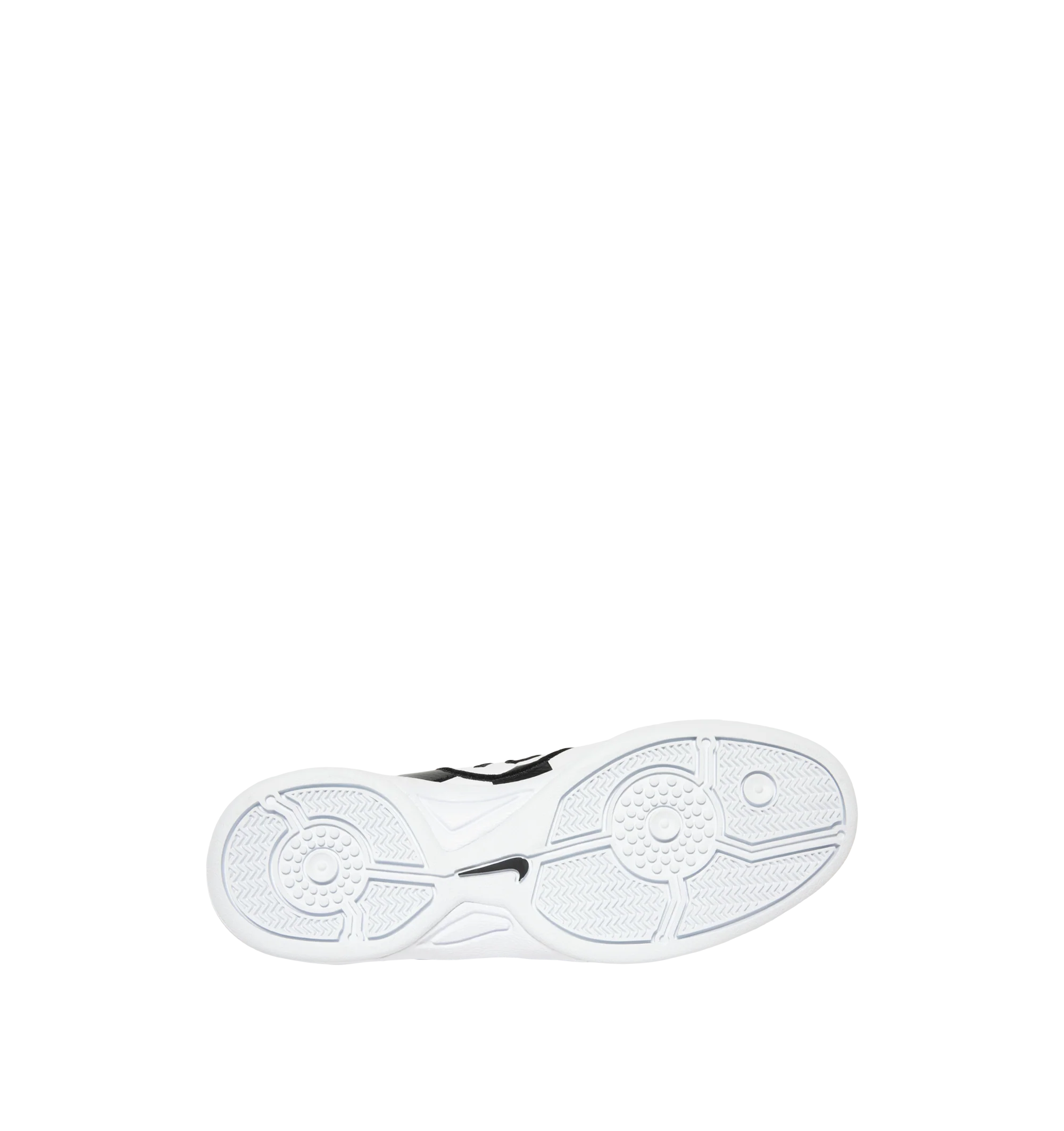 Image 4 of 5 - MULTI - Nike Total 90 Sneakers feature a glossy synthetic leather upper with an iconic quilted design inspired by the original Total 90 soccer boot, asymmetrical ribbon lacing, and a low-profile silhouette. Reimagined for everyday wear, these lifestyle sneakers combine a cushioned foam midsole with a durable rubber outsole for all-day comfort and reliable traction. Main Material: Synthetic Leather. Midsole: Foam. Sole: Rubber.