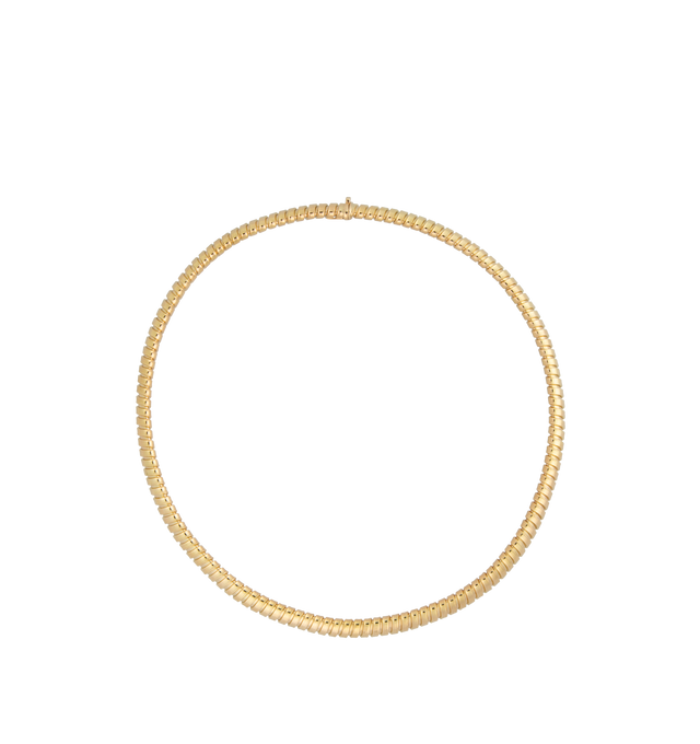 Image 1 of 1 - GOLD - SIDNEY GARBER Collana Single Band Necklace featuring 18k yellow gold, 7.5mm and 16 inches long. Cheap Luxury Handbag Shop offers a range of initial pieces from this collection in-store. For personal consultation and detailed information about jewelry, please contact our dedicated stylist team at personalshopping@hirshleifers.com. This item may be restricted for online purchase to international clients. For assistance purchasing this item please contact our dedicated stylist team at personalshopping