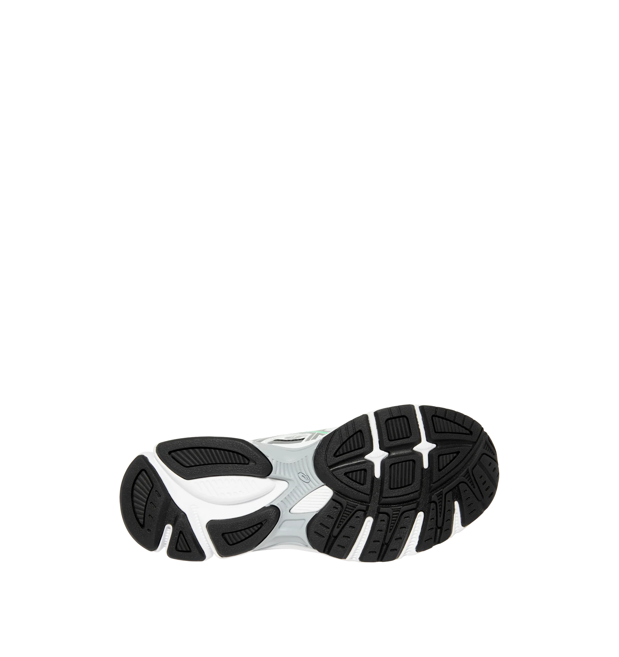 Image 4 of 5 - WHITE - Asics Men's GEL-STRATUS MC Sneakers feature an air mesh upper with synthetic leather overlays for breathable comfort, durability, and a technical-inspired look. Drawing from the brand's 2010s running heritage, these lifestyle sneakers combine rearfoot GEL technology with a cushioned midsole for enhanced shock absorption and everyday comfort. Main Material: Synthetic Leather and Mesh. Sole: Rubber.  
