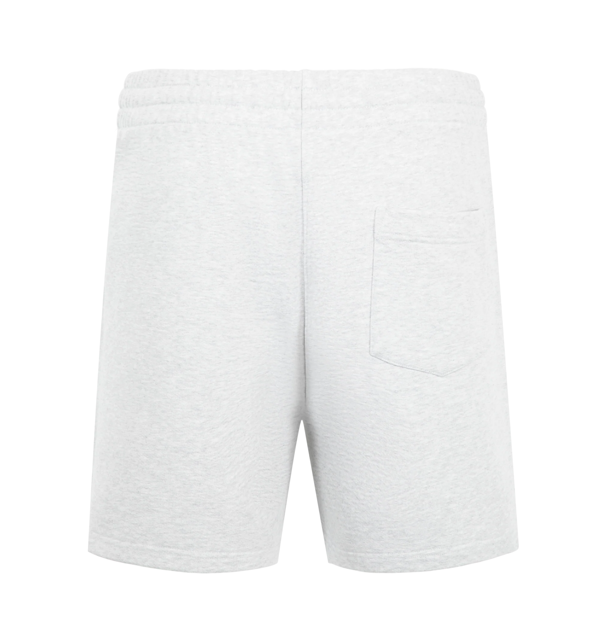 Image 2 of 3 - GREY - Casablanca Men's Cotton Graphic Shorts are crafted from cotton and features a graphic applique design that showcases the house's distinctive visual language. Designed in a classic silhouette, it is finished with an adjustable drawstring waistband, and pockets. Main Material: Cotton.