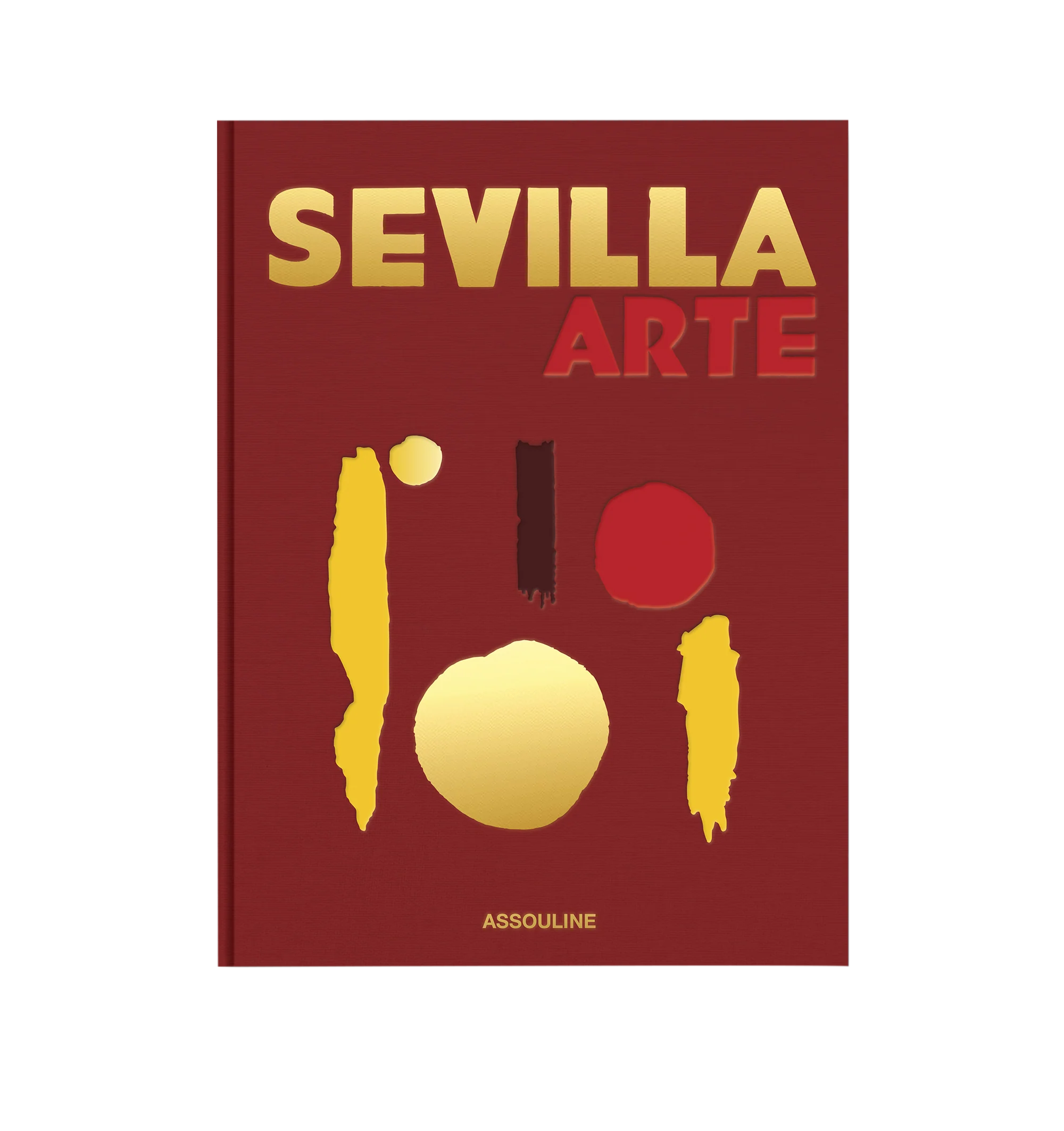 Image 2 of 5 - RED - ASSOULINE Sevilla Arte by Author Paul-Maxime Koskas. Linen hardcover book with 312 pages featuring over 200 illustrations. Language: English. Dimensions: W 10 x L 13 x D 1.5. Sevilla Arteencapsulates the vibrant essence of Sevilla, showcasing its rich culture of flamenco, bullfights, and devotion. This sun-drenched city exudes a sovereign spirit, reflected in its majestic horses and breathtaking churches. From the fervor of Semana Santa processions to the passion of Sevilla Ftbol Club's 