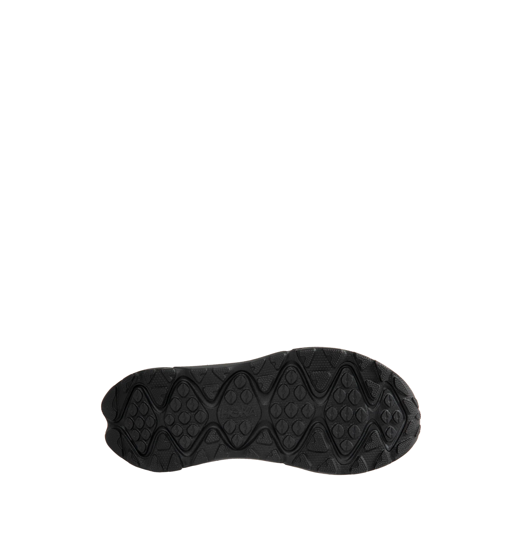 Image 4 of 5 - BLACK - HOKA Men's Ora Primo EXT Shoe featuring a suede upper, G-hook closure that cinches down reflective webbing, scratch rubber toe and heel details, metal hardware, neoprene collar lining and dual-layer EVA midsole. Imported.