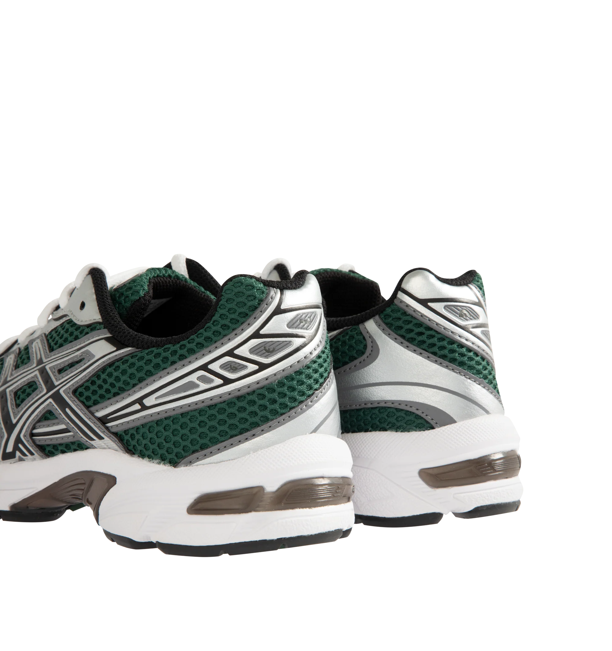 Image 3 of 5 - GREEN - Asics GEL-1130 Sportstyle Retro Sneaker featuring late 2000s runner aesthetic reimagined with overlays and breathable mesh underlays, GEL technology cushioning for excellent shock absorption. Imported from Cambodia.