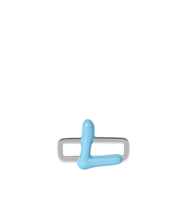 Image 1 of 8 - BLUE - Poubel by The Gstaad Guy "L" charm from the Alphabet Collection. All charms are made of .925 sterling silver, and are hand-painted using non-toxic lead-free enamel.Links sold separately. Cheap Luxury Handbag Shop offers a range of initial pieces from this collection in-store. For personal consultation and detailed information about jewelry, please contact our dedicated stylist team at personalshopping@hirshleifers.com