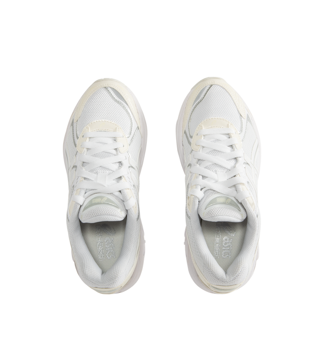 Image 5 of 5 - WHITE - ASICS GT-2160 Sneakers featuring mesh and faux leather upper with rubber sole, lace-up front, segmented midsole structure and GEL  technology inserts and padded low-cut collar. 
