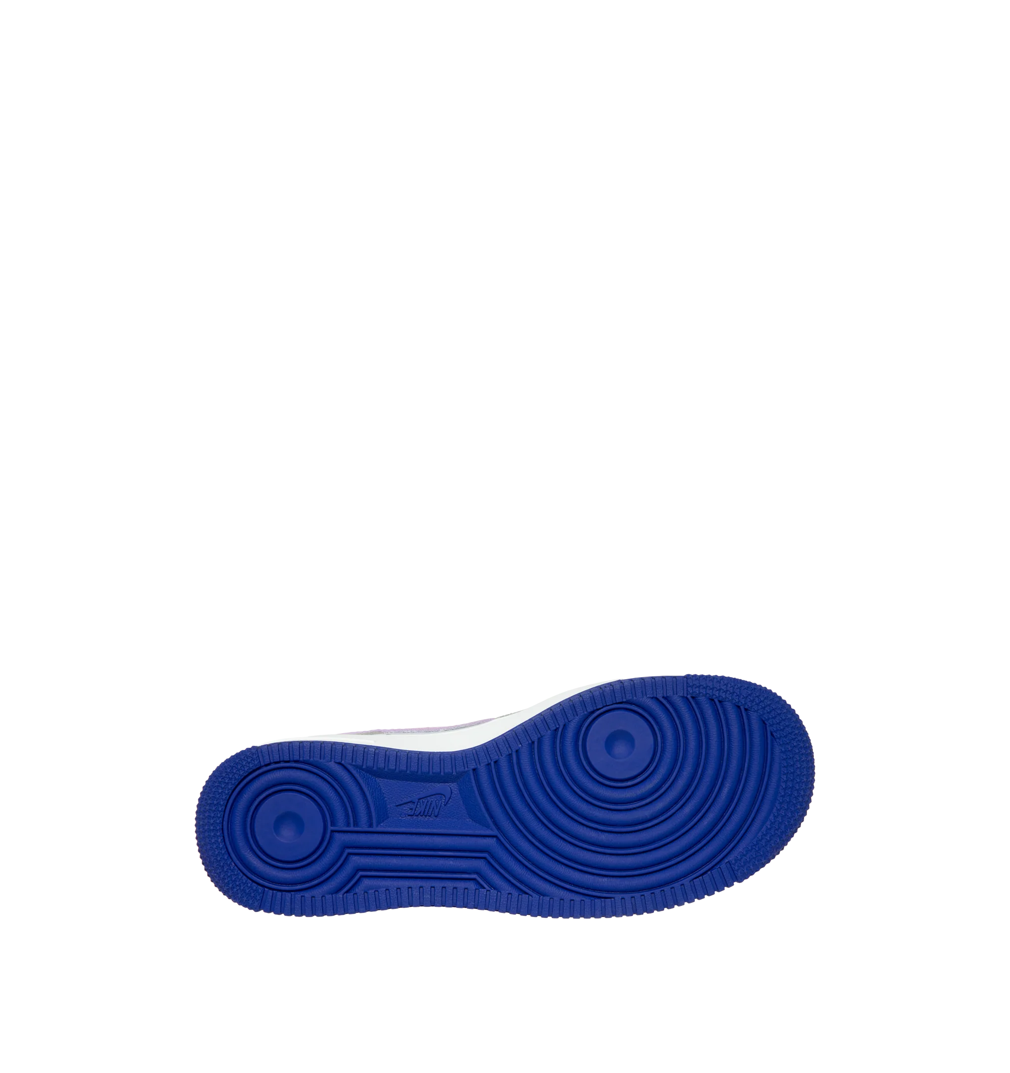 Image 4 of 5 - MULTI - Nike Women's Air Force 1 '07 WNBA Sneakers feature a genuine and synthetic leather upper with textile accents and a perforated toe box for breathable comfort and a timeless look. Celebrating the WNBA with a cosmic-inspired design, these lifestyle sneakers combine lightweight Nike Air cushioning with a durable rubber outsole featuring classic pivot-circle traction for everyday wear. Main Material: Genuine Leather, Synthetic Leather, and Textile. Midsole: Foam with Nike Air Unit. Sole: