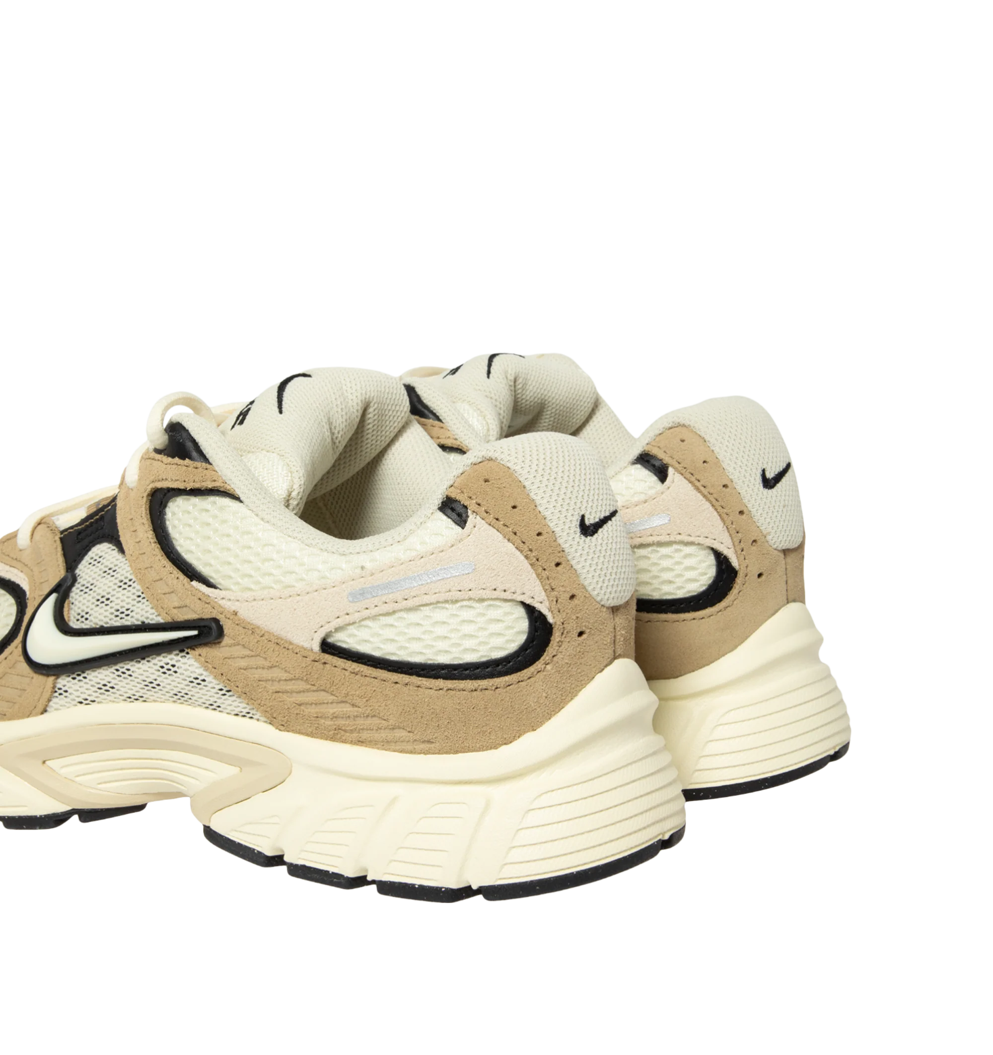Image 3 of 5 - NEUTRAL - Nike V5 RNR Sneakers feature a streamlined silhouette designed for smooth, steady movement. A low-cut collar allows natural ankle mobility, while reflective details enhance visibility in low-light conditions.