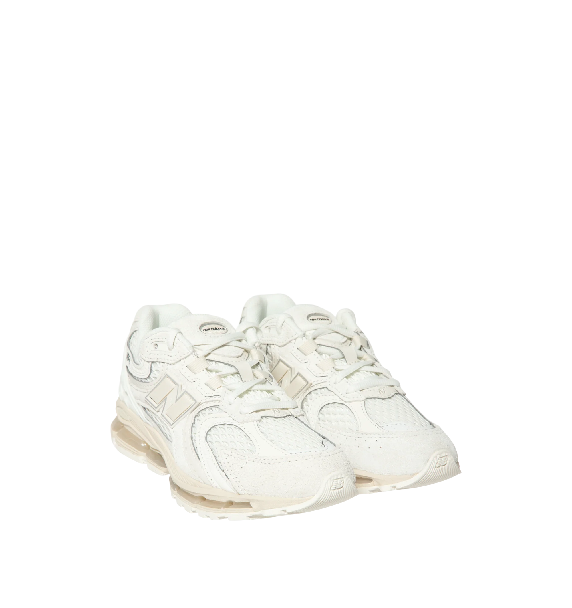 Image 2 of 5 - WHITE - New Balance 1954R Unisex Sneakers feature a suede and mesh upper inspired by the 2002 and 1906 models, combining breathable mesh with synthetic and pig suede overlays. ABZORB midsole cushioning absorbs impact through a combination of cushioning and compression resistance, while a traditional lace-up closure provides an adjustable fit. Upper: Synthetic, Mesh, and Pig Suede.