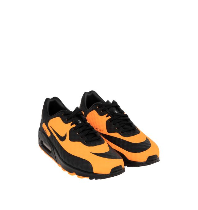 Image 2 of 5 - ORANGE - NIKE Air Max 90 "Hypervenom" Sneaker featuring Mad 90 Pack with four Air Max 90 designs inspired by classic Nike soccer cleats,  "Hypervenom" capsule, foam midsole and rubber outsole. 