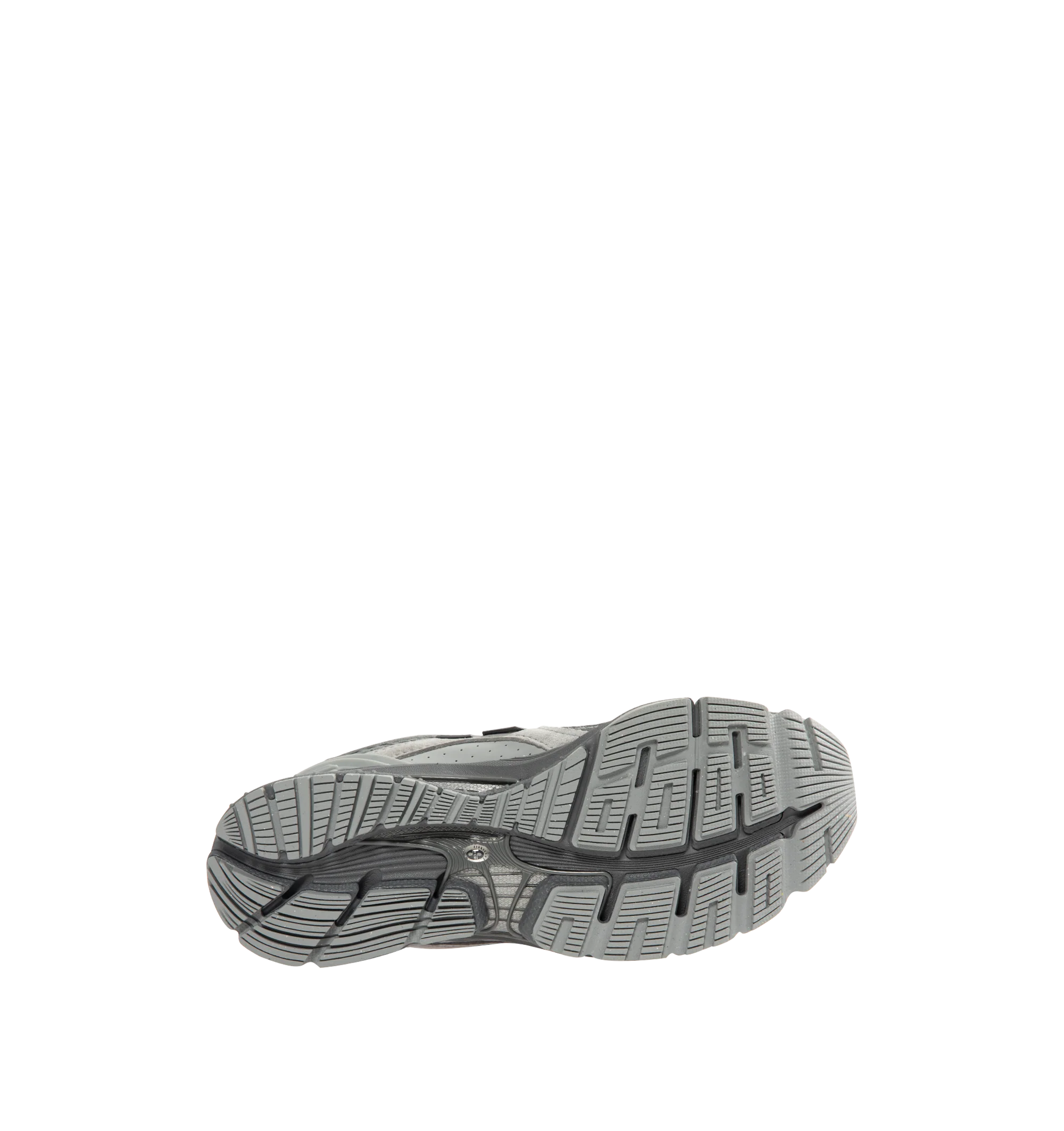 Image 4 of 5 - GREY - New Balance 1954R Unisex Sneakers feature a suede and mesh upper inspired by the 2002 and 1906 models, combining breathable mesh with synthetic and pig suede overlays. ABZORB midsole cushioning absorbs impact through a combination of cushioning and compression resistance, while a traditional lace-up closure provides an adjustable fit. Upper: Synthetic, Mesh, and Pig Suede.