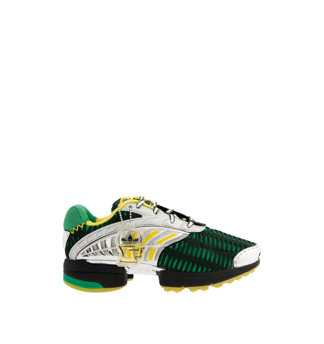Image 1 of 5 - GREEN - ADIDAS Brain Dead Climacool 2 Sneaker featuring regular fit, textile and synthetic upper, textile sockliner, rubber outsole and CLIMACOOL technology.