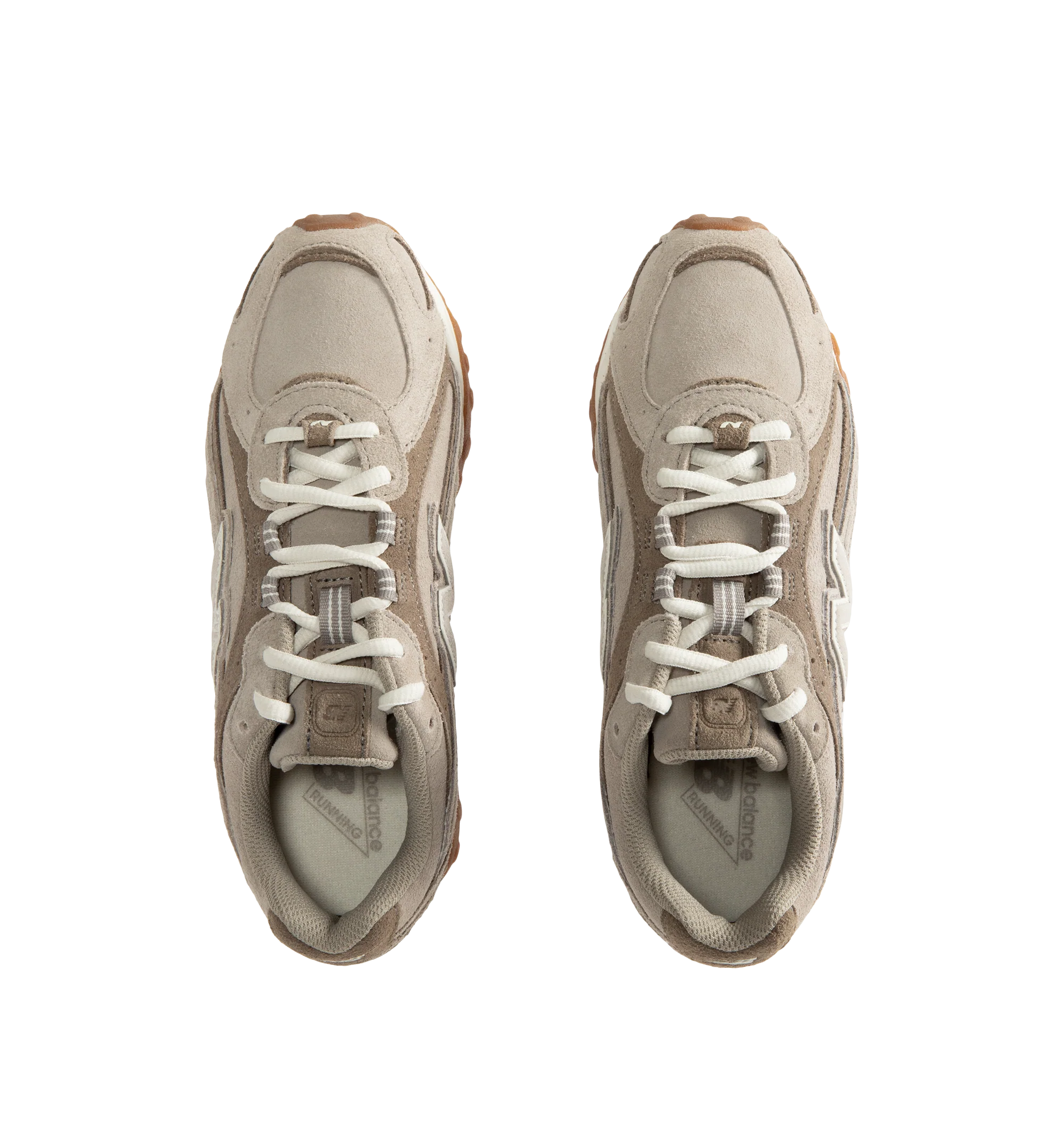Image 5 of 5 - NEUTRAL - New Balance 204L Unisex sneaker featuring a low-profile silhouette, slim structure of '70s running shoes, tech-inspired texture of premium suede, multi-piece upper with embossed overlay, double-stacked suede 'N' logo, and screen-printed graphics along the saddle. Distinctive outsole with 2000s-inspired strike path and 70s-influenced tread pattern. Outer: Calf Suede 100%, Lining: Fabric 100%, Sole: Polyethylene vinyl acetate (PEVA) 100%. Made in Vietnam. *Unisex style in men's sizing