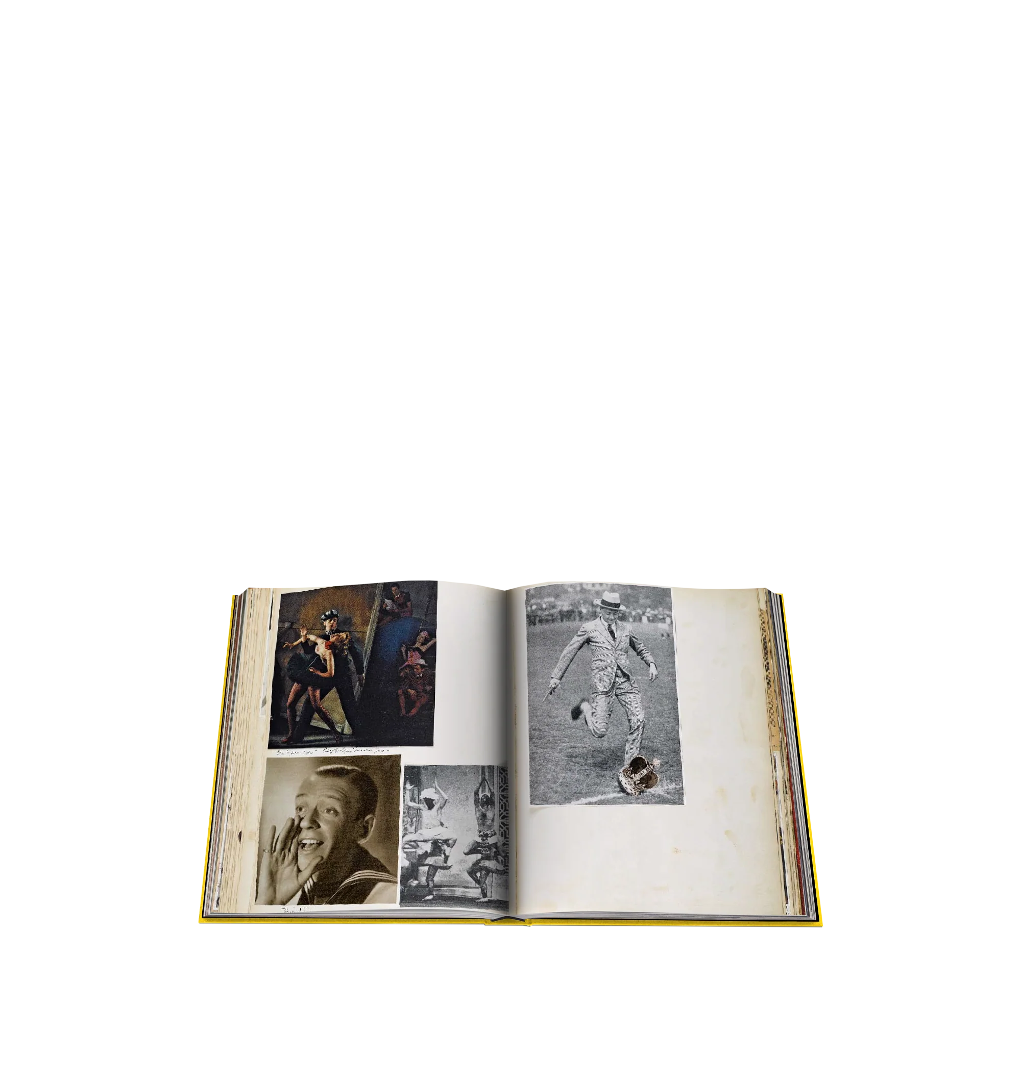 Image 7 of 7 - MULTI - Assouline Cecil Beaton: The Art of the Scrapbook is a luxury coffee table book that celebrates the extraordinary life and creative vision of one of the twentieth century's most influential photographers through previously unpublished scrapbook pages, archival imagery, and personal memorabilia. Curated by James Danziger, this designer hardcover book offers a rare glimpse into Cecil Beaton's artistic process, showcasing his iconic photographs, magazine clippings, sketches, and visual in