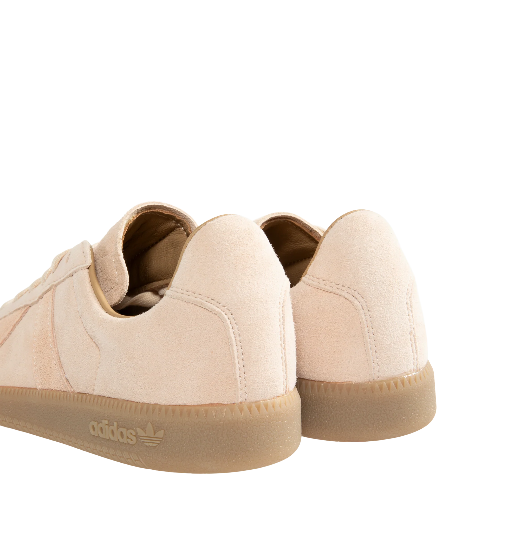 Image 3 of 5 - PINK - Adidas Mens BW Army Shoes are crafted from premium suede. Features a regular fit, lace-up closure, leather sockliner, rubber outsole, and adidas logo detailing on the tongue, sockliner, and tooling. Upper: Suede ; Outsole: Rubber.  