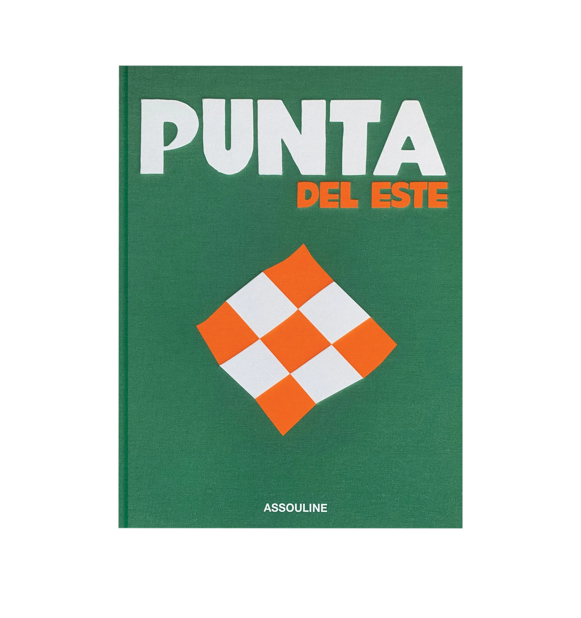 Image 2 of 5 - GREEN - ASSOULINE Punta del Este, a world-class beach resort in Uruguay, attracts elite visitors with its golden sands, stunning seaside homes, and exquisite cuisine. Often compared to the Hamptons and St. Tropez, it offers a unique blend of city, countryside, and beach, with vibrant nightlife and daytime activities like horseback riding, exploring Casapueblo, and enjoying an authentic South American asado. H13" x W10" x D2" / 6.4 lb. Made in Italy.