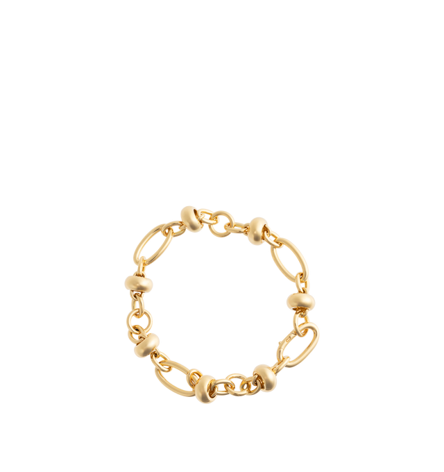 Image 1 of 1 - GOLD - FOUNDRAE Orbit Bracelet featuring 18k yellow gold and finished with a oval spring clasp closure. Cheap Luxury Handbag Shop offers a range of initial pieces from this collection in-store. For personal consultation and detailed information about jewelry, please contact our dedicated stylist team at personalshopping@hirshleifers.com. This item may be restricted for online purchase to international clients. For assistance purchasing this item please contact our dedicated stylist team at personalshoppin