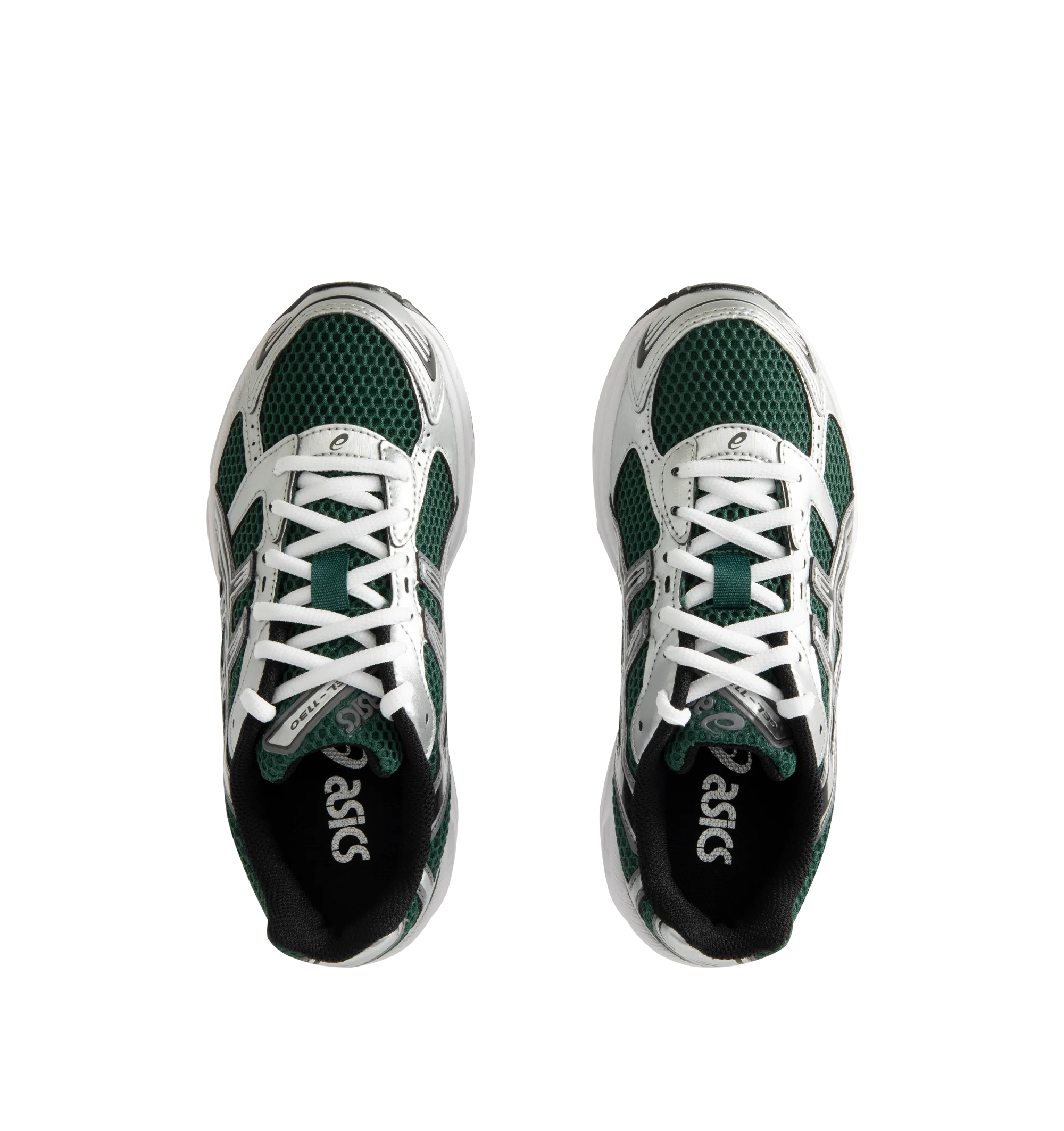 Image 5 of 5 - GREEN - Asics GEL-1130 Sportstyle Retro Sneaker featuring late 2000s runner aesthetic reimagined with overlays and breathable mesh underlays, GEL technology cushioning for excellent shock absorption. Imported from Cambodia.