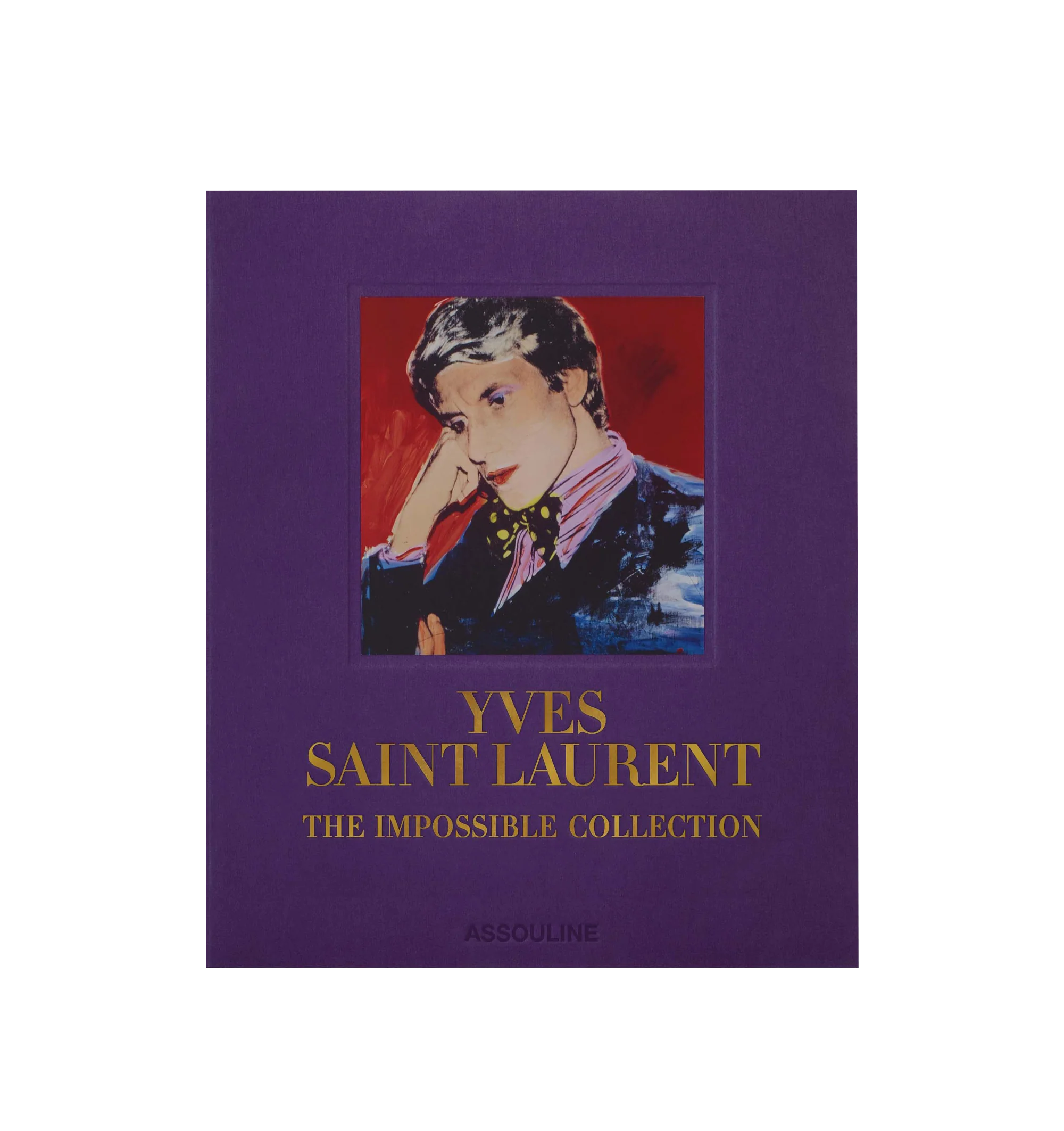 Image 2 of 5 - PURPLE - ASSOULINE Yves Saint-Laurent: The Impossible Collection spotlights all the classics: the Mondrian shift dress; the black dress with white collar and cuffs for the film Belle de Jour; the legendary Ballets Russes collection; the tributes to Picasso, Matisse and van Gogh; the tailored pantsuits and flowing coup de crayon draped gowns; the lavish use of velvet, lace, feathers, leopard print and brilliant jewel tones. 208 pages, 160 illustrations. Released in April 2020. W 15.6 x L 18.7