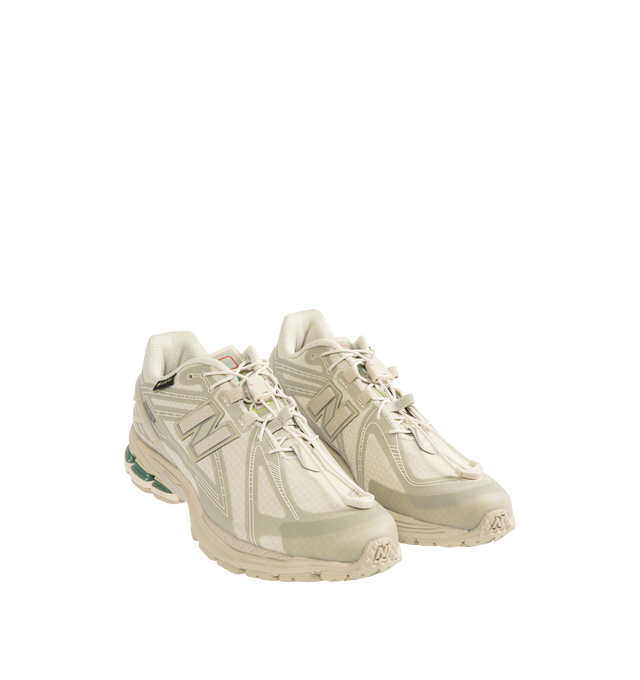 Image 2 of 5 - WHITE - NEW BALANCE 1906X GTX Sneaker featuring performance mesh, cushioned collar and tongue, textile lining, lace-up closure, round toe and rubber sole. 