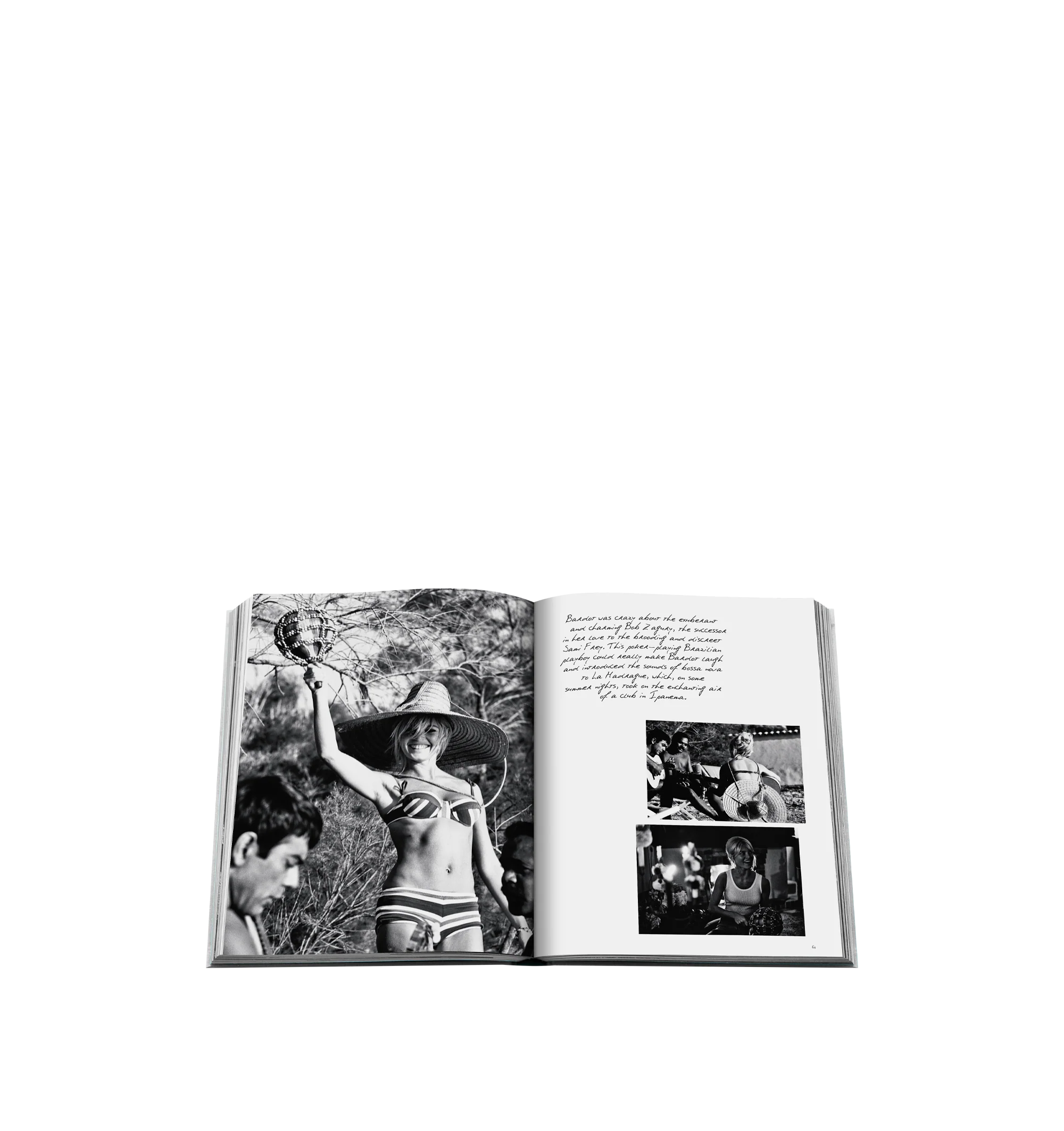 Image 5 of 5 - MULTI - Assouline Brigitte Bardot: Intimate is a luxury coffee table book that offers a rare and deeply personal portrait of the legendary French actress through previously unpublished photographs by her close friend, photographer Jicky Dussart. Written in collaboration with Brigitte Bardot, this designer hardcover book features intimate imagery and personal reflections that celebrate her life beyond the spotlight, from Saint-Tropez to iconic moments throughout her career. Hardcover. Author: