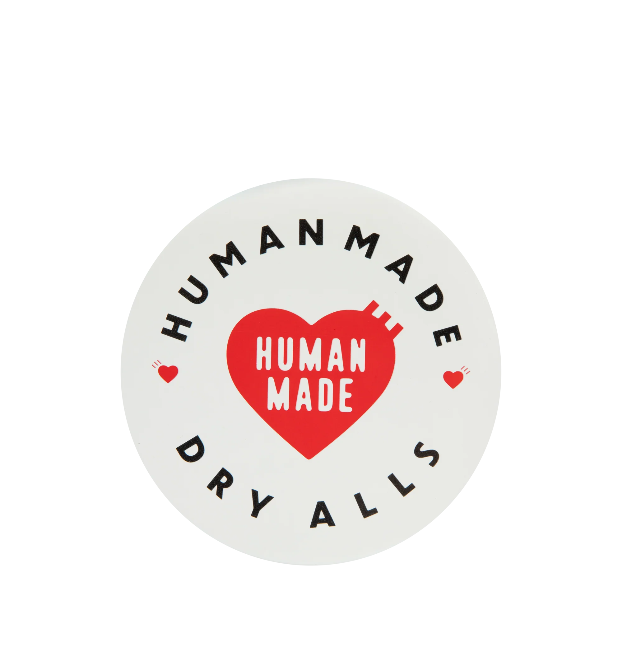 Image 2 of 2 - WHITE - HUMAN MADE Animal Coaster Set featuring set of four tin coasters, cork backing, each coaster features a different animal graphic and packaged in an original tin case.