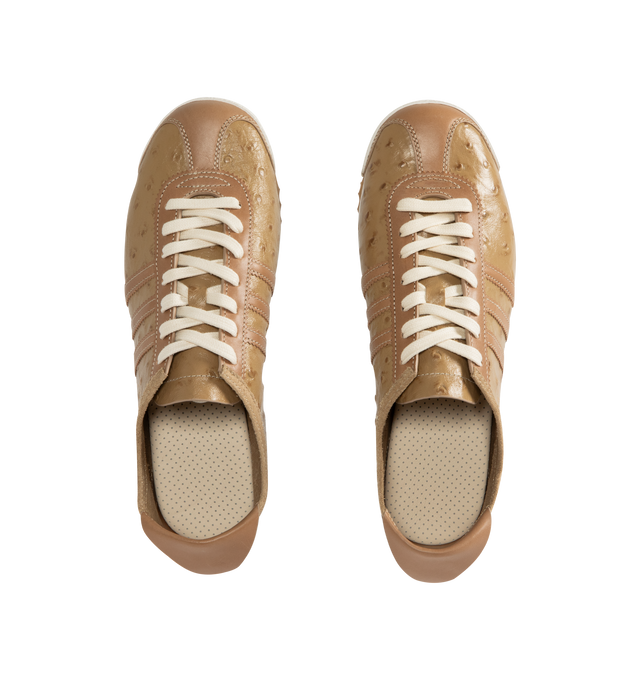 Image 5 of 5 - BROWN - ADIDAS Italia 60s Made In Italy Sneaker featuring a vintage look, metallic "adidas Italia" branding, regular fit, lace closure, leather upper, leather lining and rubber outsole. 