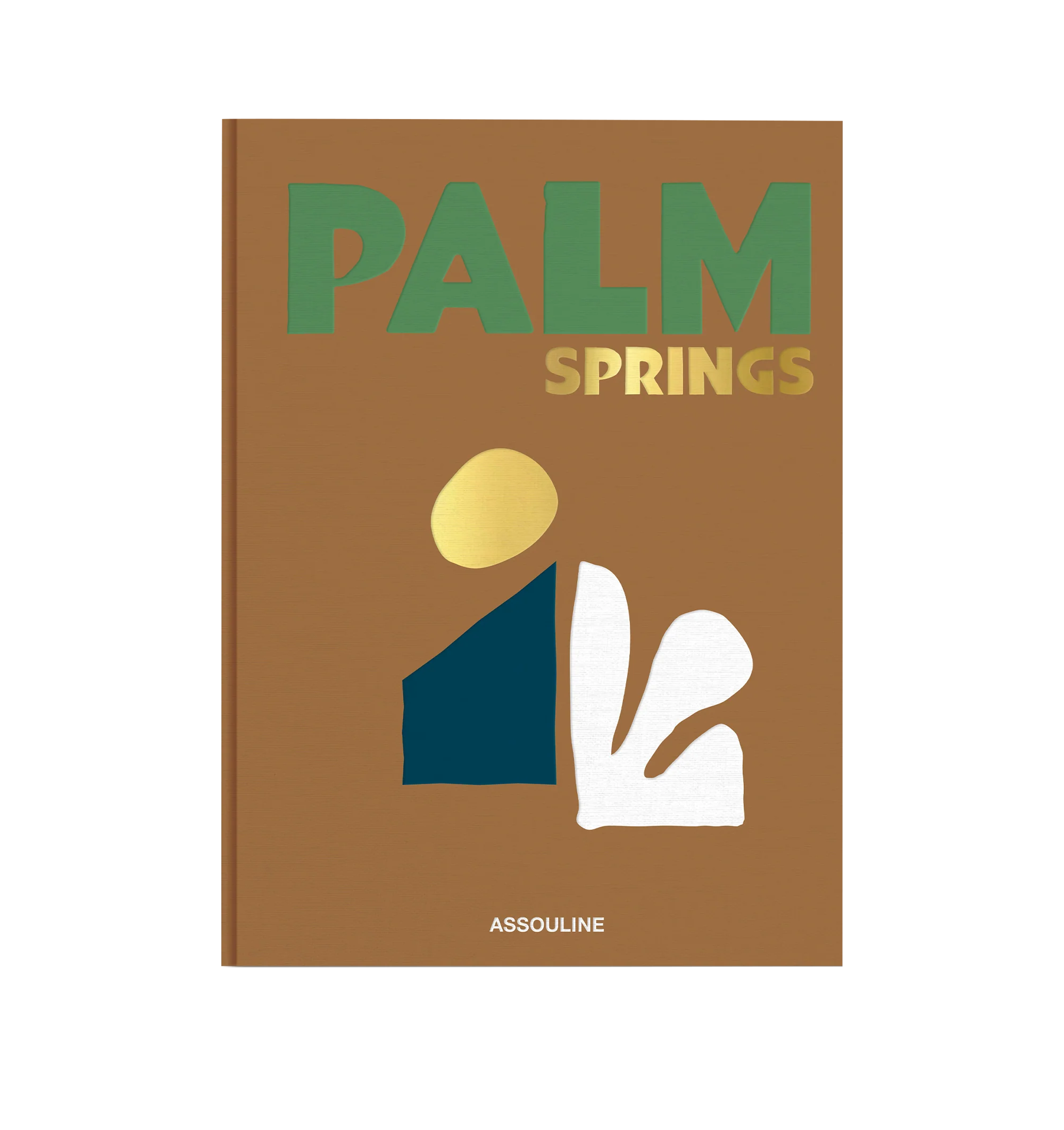 Image 2 of 5 - BROWN - Assouline Palm Springs is a luxury coffee table book that celebrates the timeless allure, mid-century modern architecture, and vibrant desert lifestyle of California's iconic oasis through captivating photography and engaging storytelling. Written by Sheila Hamilton, this designer hardcover book explores Palm Springs' legendary design legacy, glamorous history, celebrated wellness culture, and colorful creative spirit, offering an inspiring journey through one of America's most distin