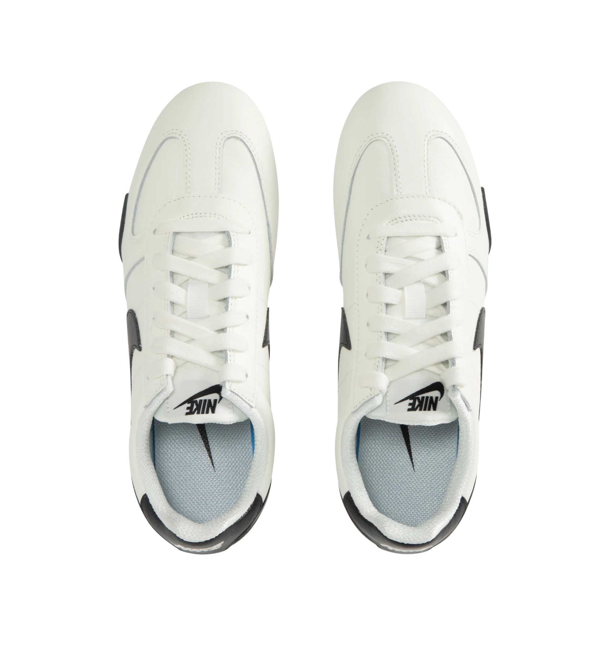 Image 5 of 5 - MULTI - Nike Womens Sprint Sister 2026 Sneakers feature a leather and textile upper. Designed with a low-cut silhouette, lace-up closure, foam midsole, and durable rubber outsole. Upper: Leather and Textile; Midsole: Foam; Outsole: Rubber. Imported