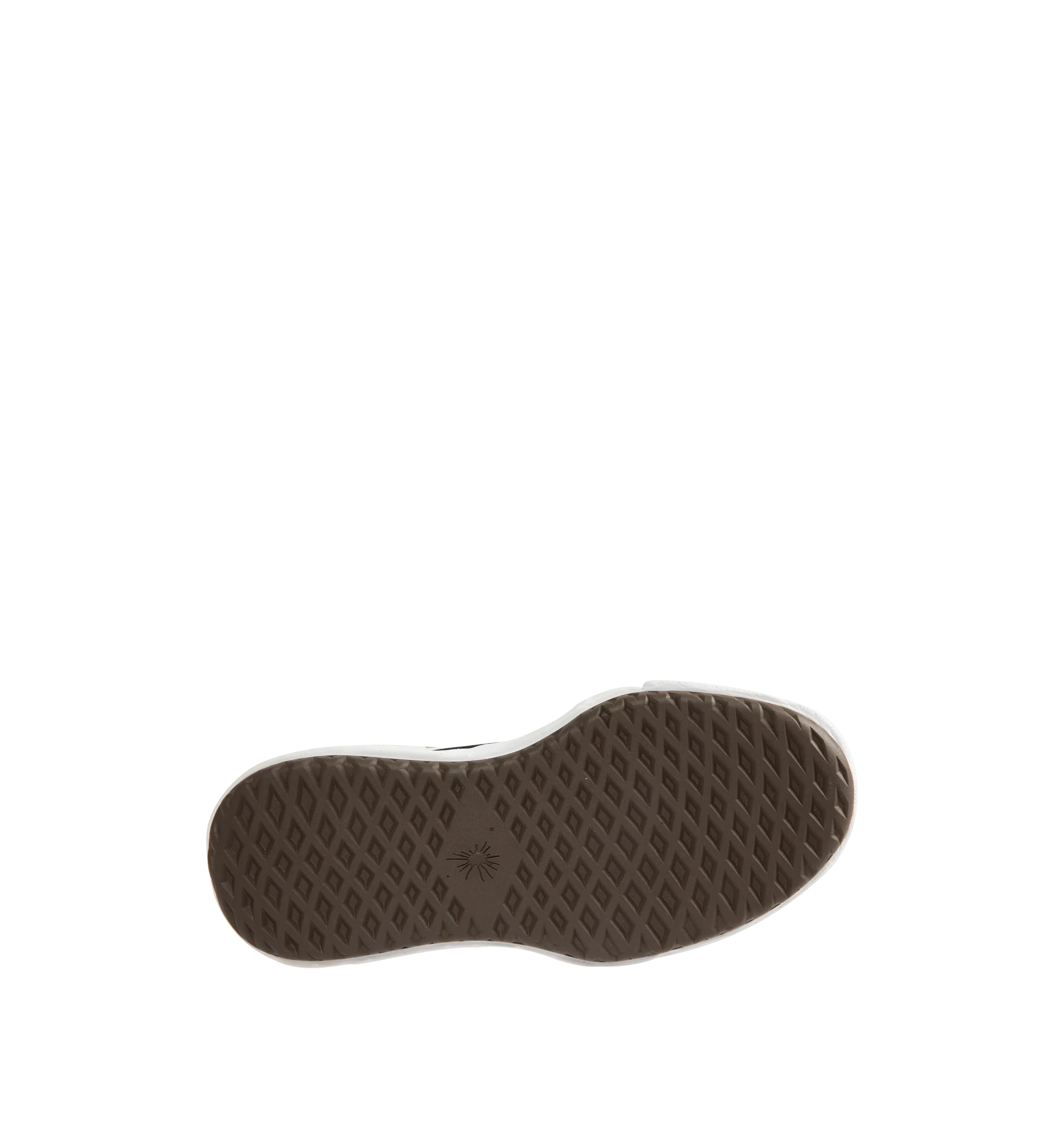 Image 4 of 5 - BLACK - Maison Mihara Yasuhiro Men's Eric Sneakers feature the brand's signature hand-sculpted OG sole, a mixed-material suede and canvas upper, and distinctive toe stitching for a bold contemporary look. Designed for the Spring/Summer 2026 collection, these designer low-top sneakers combine Maison Mihara Yasuhiro's experimental aesthetic with everyday comfort, while the handcrafted-inspired sole and intentional vintage detailing create a truly distinctive silhouette. Main Material: Cow Leath