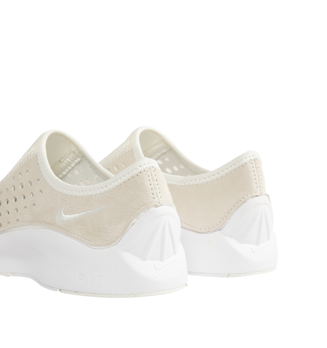Image 3 of 5 - WHITE - NIKE Air Superfly Moc Sneaker featuring a slip-on design for a sleek, stealthy look, larger vent holes keep the Superfly DNA intact while offering increased breathability and rubber in the outsole gives you everyday traction.