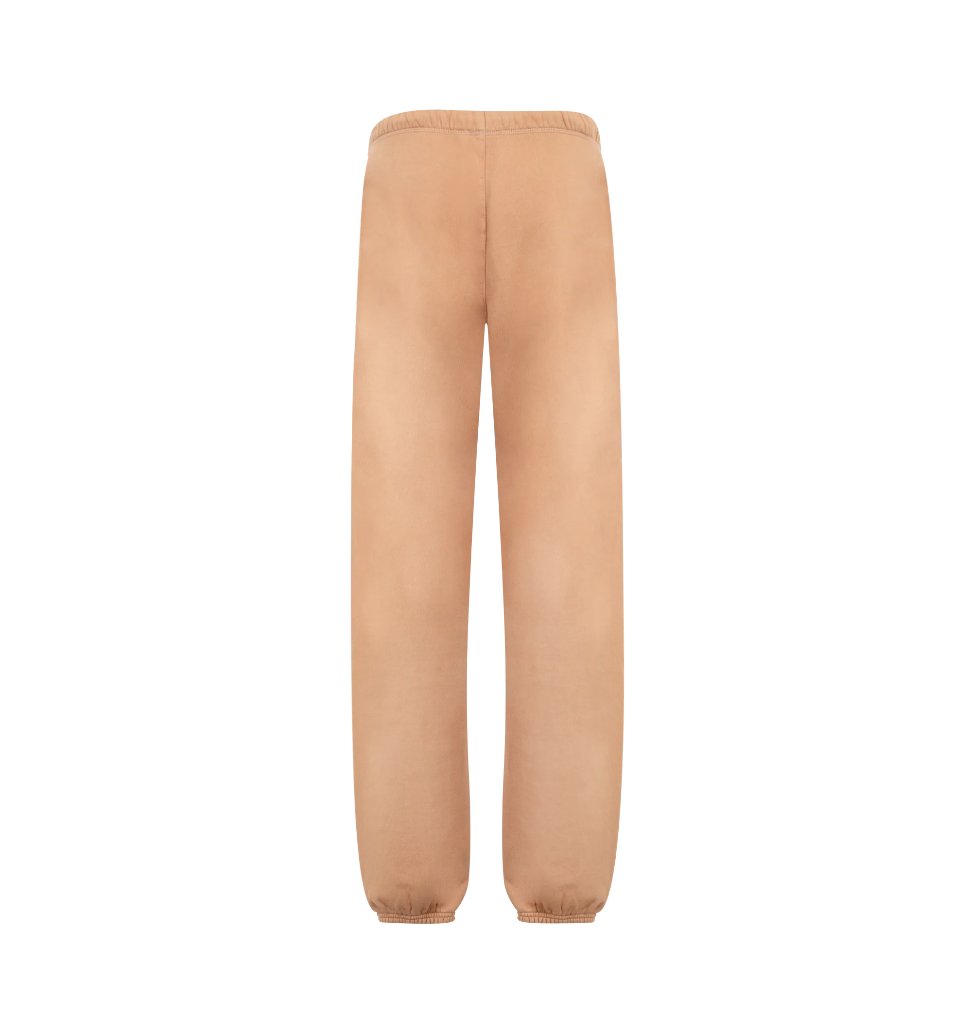 Image 2 of 3 - ORANGE - Fear of God Essentials Mens Classic Sweatshorts are crafted from heavyweight 390 GSM cotton fleece. Feature a classic relaxed fit, elasticized waistband with bungee drawcord, side-seam pockets, pigment-dyed finish, puff-printed F26 graphic, and an Essentials signature label. Main Material: 100% Cotton.
