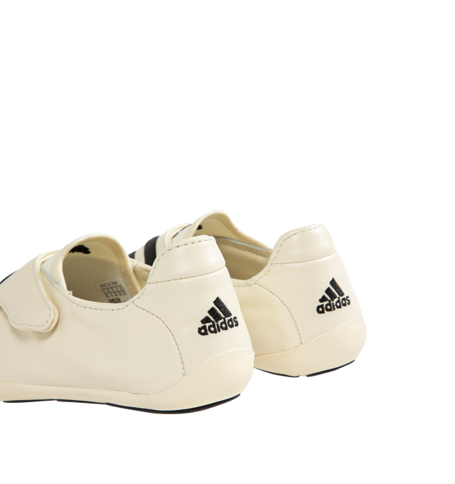 Image 3 of 5 - WHITE - ADIDAS x Pharrell Williams Vario Flat Earther Sneaker featuring regular fit, leather upper, leather sockliner and rubber outsole.