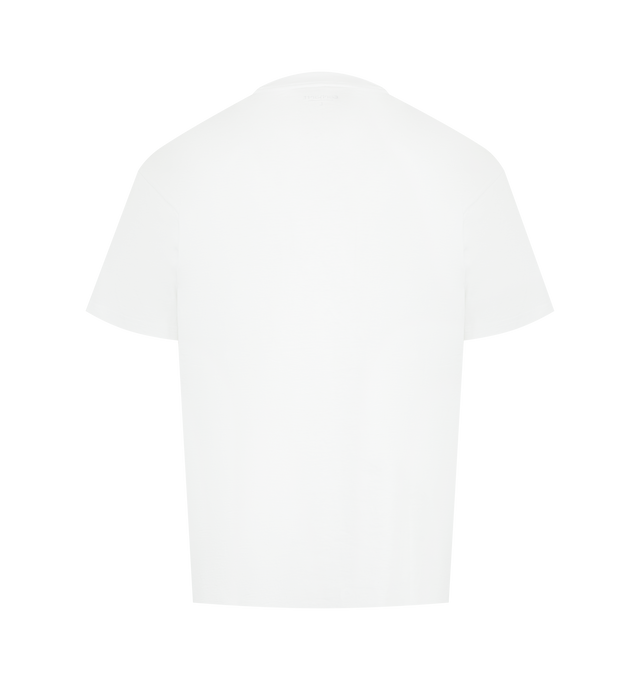 Image 2 of 2 - WHITE - CARHARTT WIP Cheese Toast T-Shirt featuring a loose fit, crew neck, short sleeves, midweight organic cotton jersey and a graphic print appears on the chest. 100% cotton.