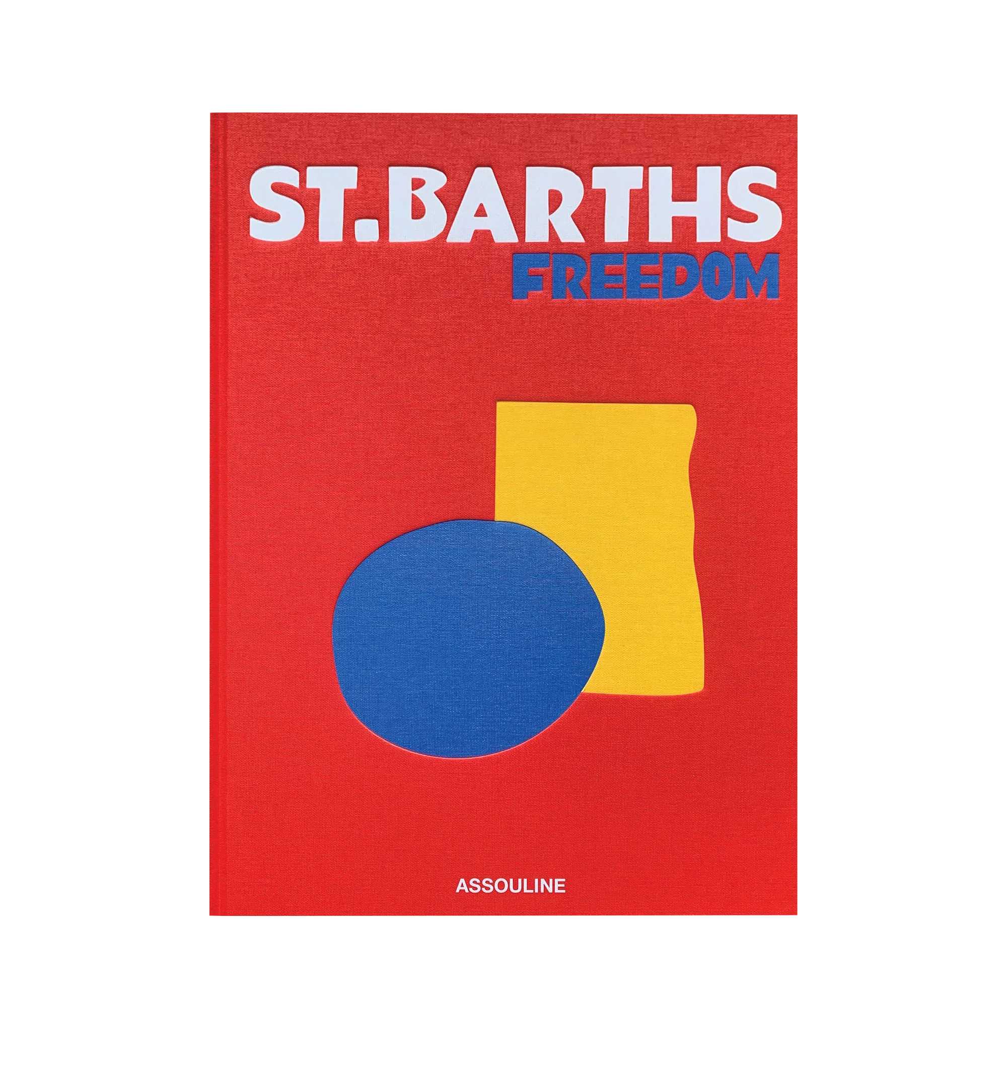 Image 2 of 5 - RED - ASSOULINE St. Barth's Freedom by Author Vassi Chamberlain. Linen hardcover book with 280 pages featuring over 200 illustrations. Language: English. Dimensions: W 10 x L 13 x D 1.5. R.  St. Barths, a mix of luxury and simplicity, offers a haven of legends, wild nights, and celebrity allure. From the bustling Gustavia port to exclusive dining and world-class events, the island vibrates with excitement and elegance. St. Barths Freedom invites readers to experience its vibrant energy, from  