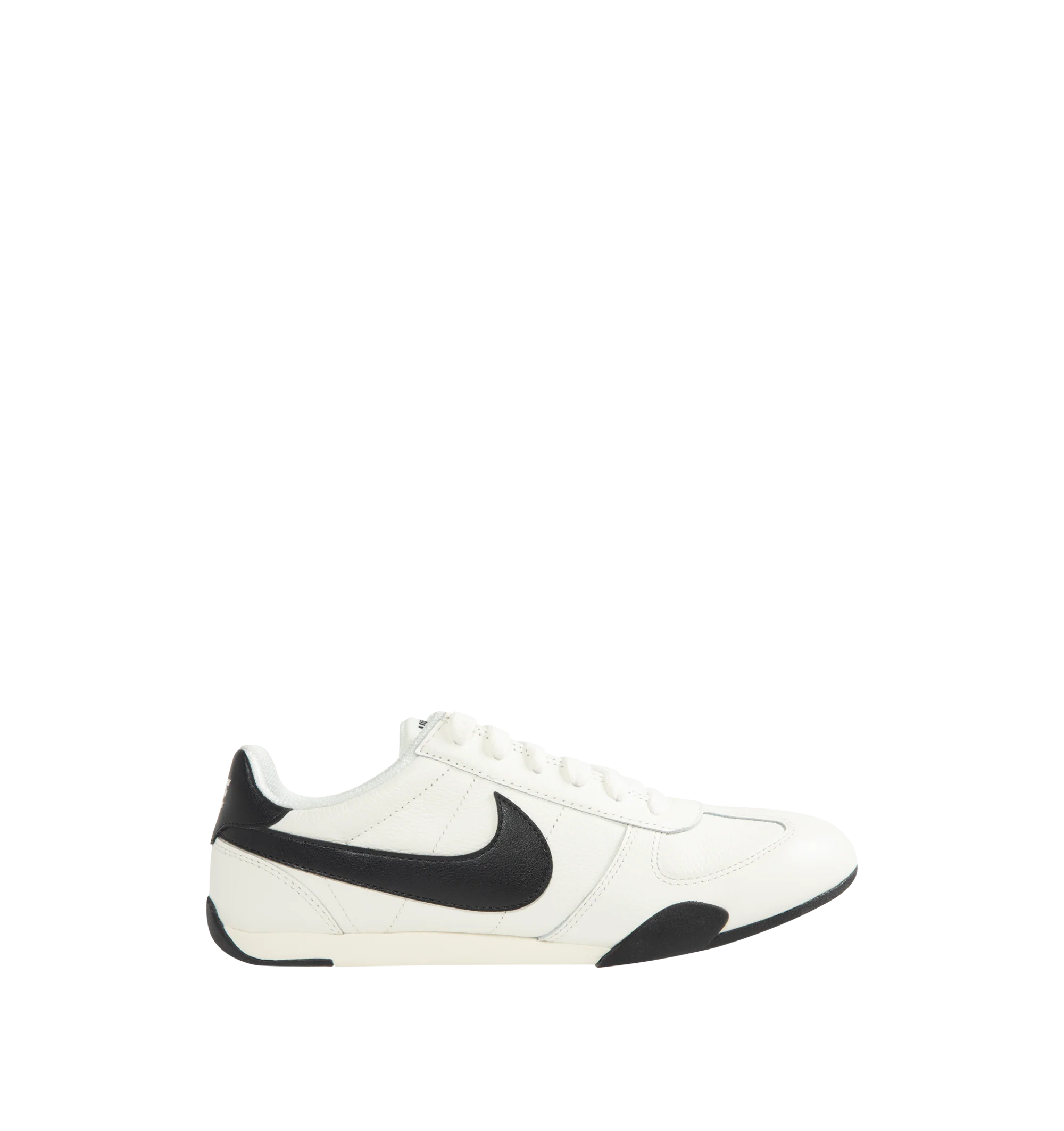 Image 1 of 5 - MULTI - Nike Womens Sprint Sister 2026 Sneakers feature a leather and textile upper. Designed with a low-cut silhouette, lace-up closure, foam midsole, and durable rubber outsole. Upper: Leather and Textile; Midsole: Foam; Outsole: Rubber. Imported