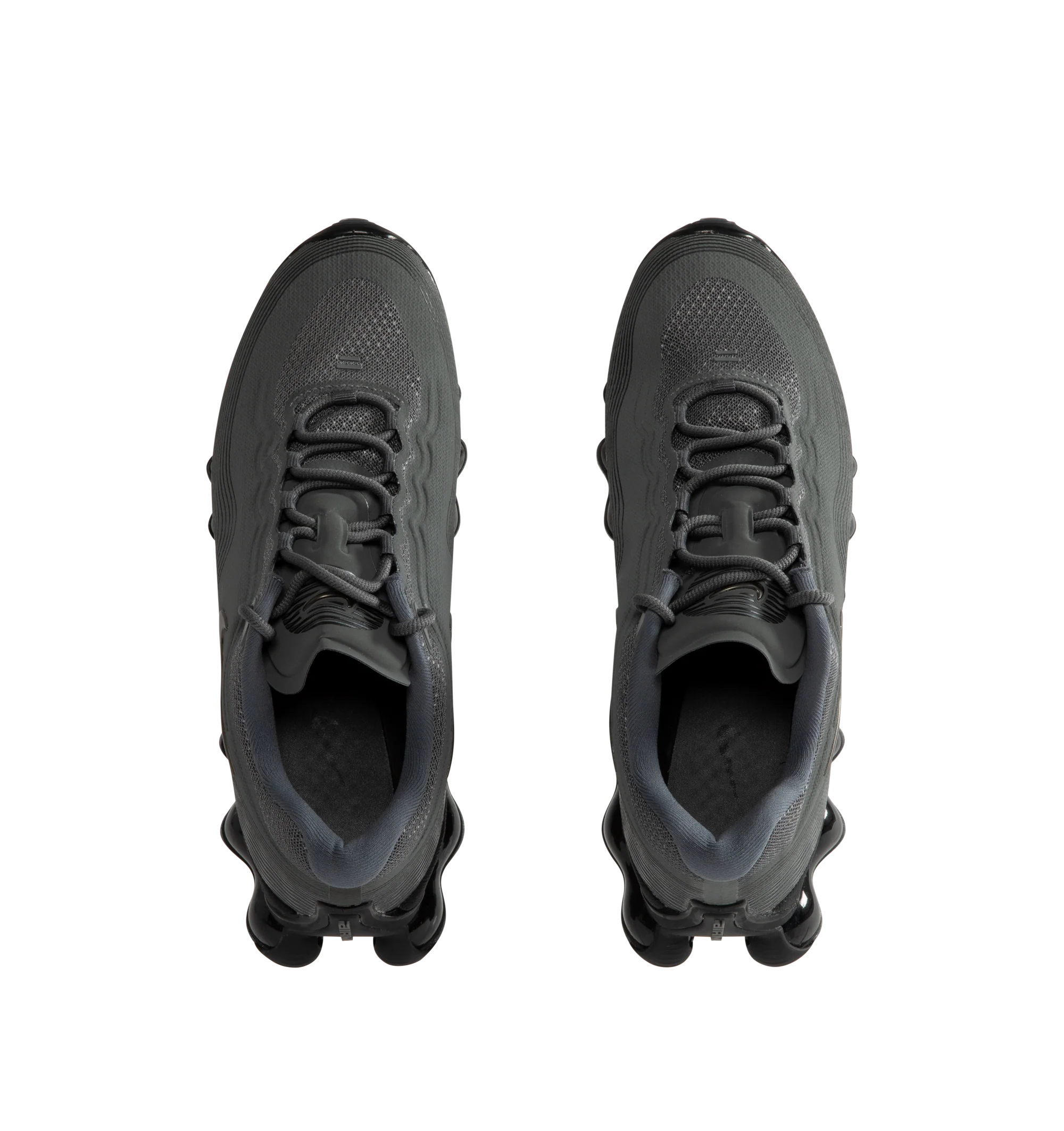 Image 5 of 5 - GREY - Nike Air Liquid Max Sneakers feature a textured upper with a low-cut silhouette for modern style and lasting comfort. These performance-inspired lifestyle sneakers combine a drop-in Cushlon midsole with a full-length point-loaded Max Air cushioning system for exceptional responsiveness, lightweight support, and all-day comfort. Main Material: Textile and Synthetic. Midsole: Cushlon with Max Air Cushioning. Sole: Rubber. 