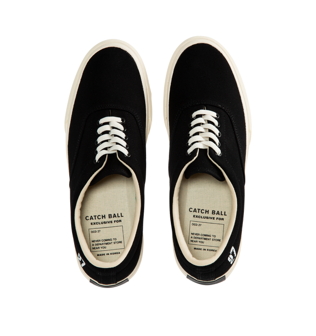 OCD 27 x CATCHBALL HOLIDAY CANVAS SNEAKERS 