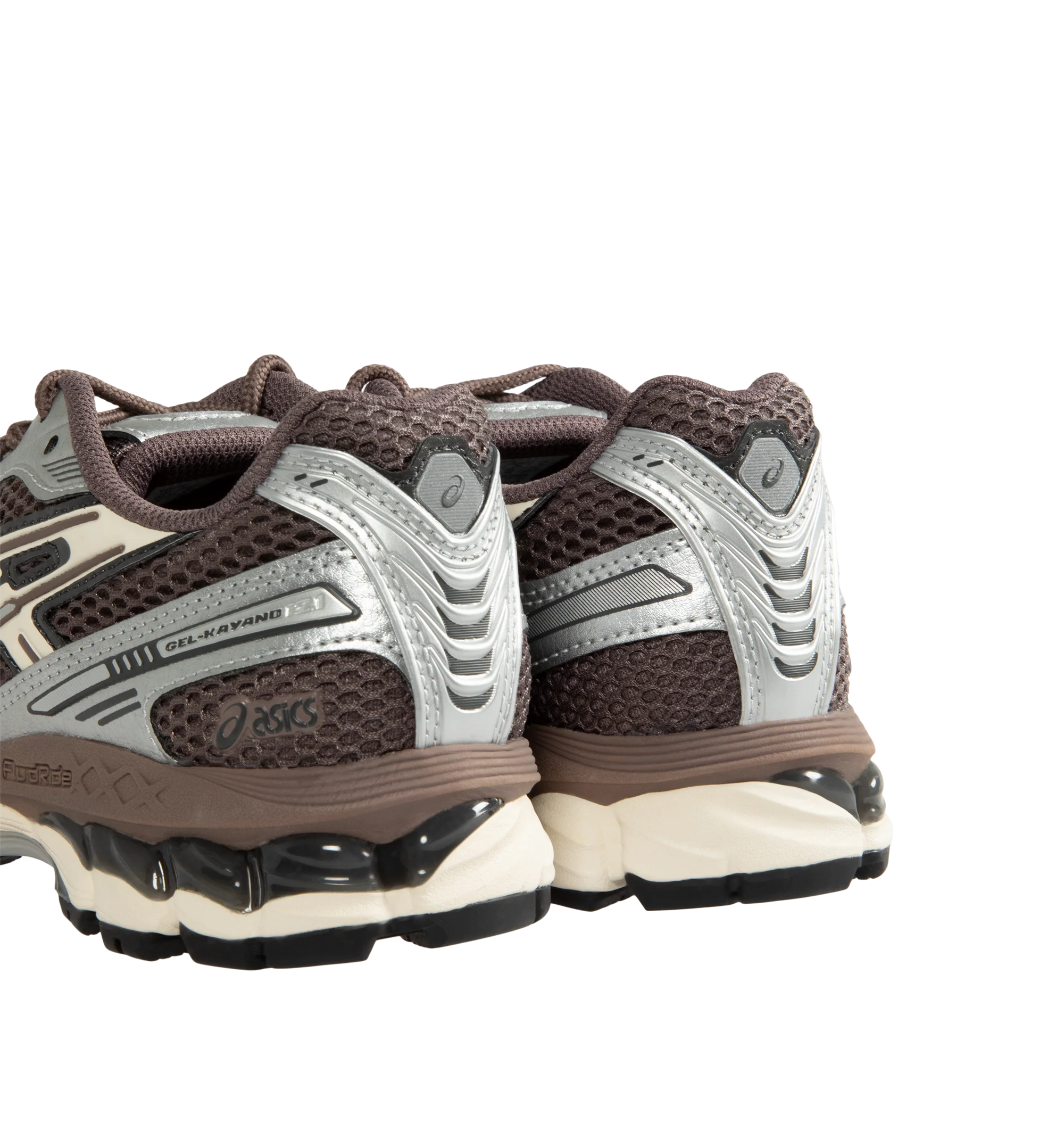 Image 3 of 5 - BROWN - Asics Men's Gel-Kayano 12.1 Sneaker featuring breathable mesh underlays, GEL-NIMBUS17 tooling system, FLUIDRIDE technology, rearfoot and forefoot GEL technology and dope dyed recycled sockliner mesh. Imported from Vietnam. 