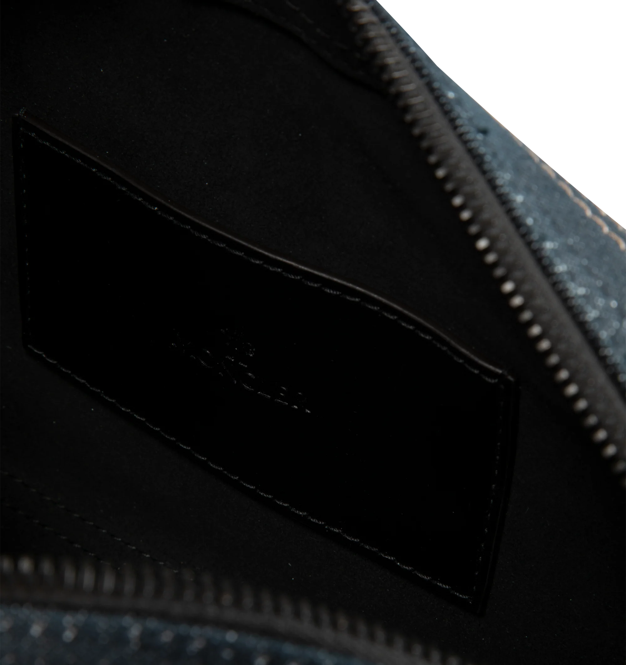 Image 3 of 3 - BLUE - Moncler Men's Carlo Denim Crossbody Bag is crafted from cotton-blend denim and features a spacious silhouette with an interior leather pocket for everyday organization. Designed with an adjustable shoulder strap, this designer crossbody bag is finished with leather trim, a micro-suede lining, an exterior snap-button pocket, an embossed logo base, and metal Moncler logo detailing. Exterior: 75% Cotton, 24% Polyester, 1% Elastane/Spandex. Lining: 100% Polyamide/Nylon. Leather Inserts: Co