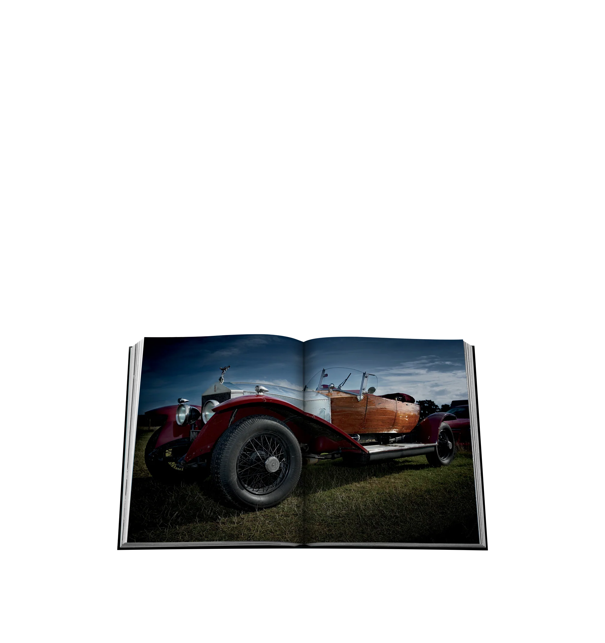 Image 4 of 4 - BLACK - Assouline Vintage Cars (2nd Edition) is a luxury coffee table book that celebrates the artistry, engineering, and enduring beauty of the world's most iconic vintage automobiles through breathtaking photography and engaging storytelling. Featuring an introduction by renowned automotive historian Ken Gross and original photography by Laziz Hamani, this designer canvas hardcover book explores legendary models, exceptional craftsmanship, and the passionate collectors who preserve these ti