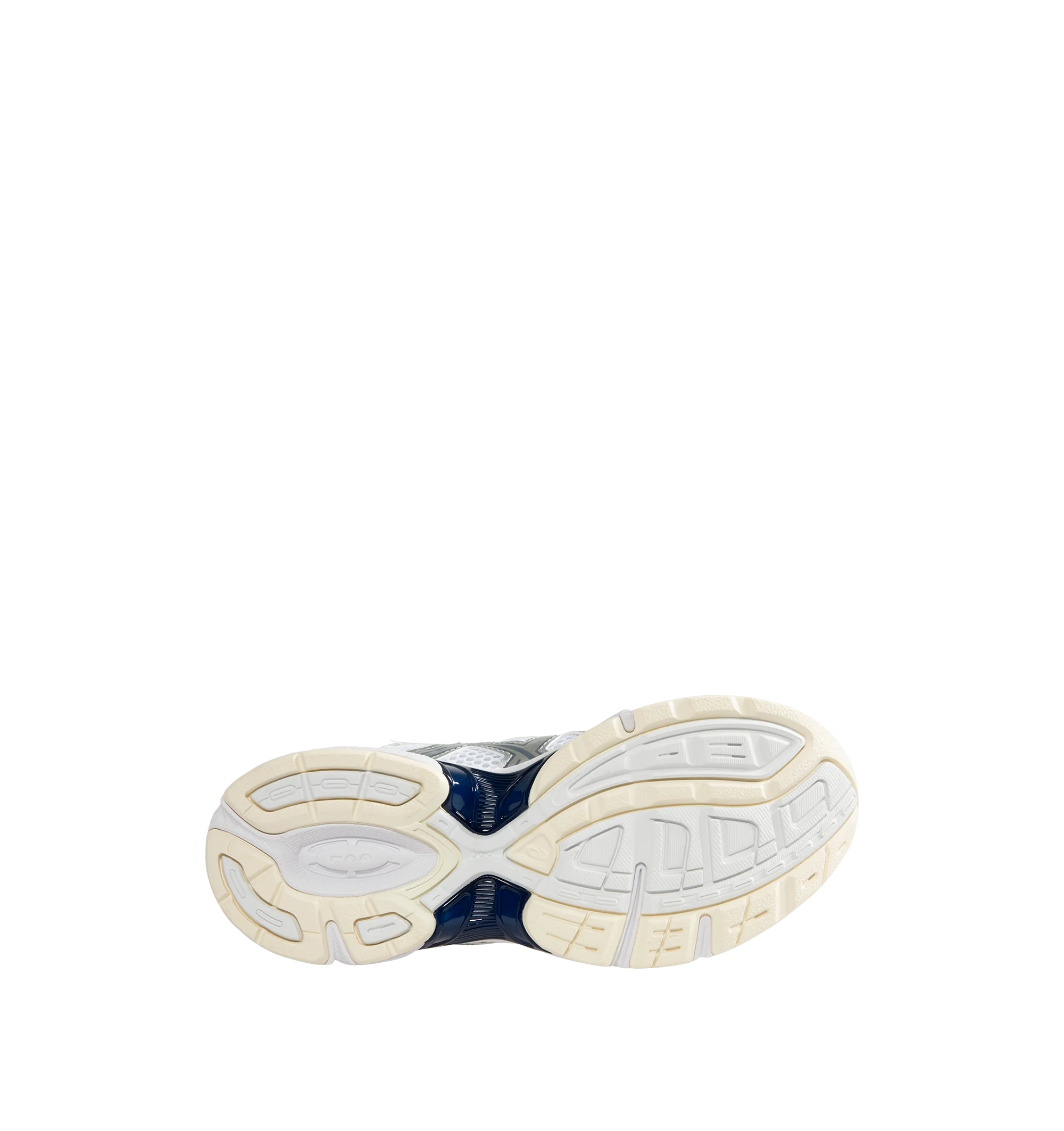Image 4 of 5 - WHITE - Asics GEL-1130 Sportstyle Retro Sneaker featuring late 2000s runner aesthetic reimagined with overlays and breathable mesh underlays, GEL technology cushioning for excellent shock absorption. Imported from Cambodia.