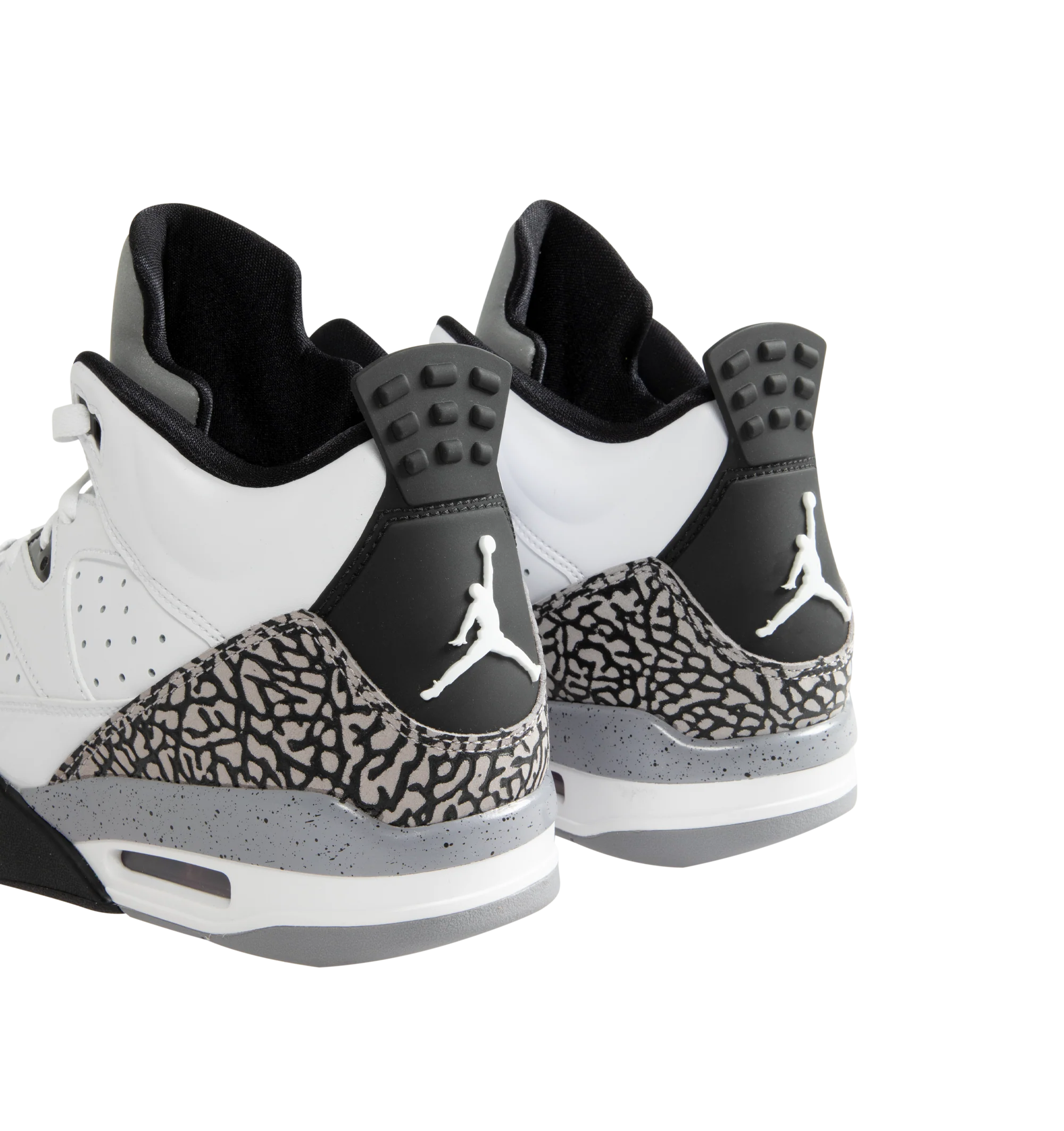 Image 3 of 5 - MULTI - Men's Jordan Son of Mars Low Sneakers feature real and synthetic leather overlays with perforated side panels for a durable, breathable design inspired by iconic Jordan heritage. These lifestyle sneakers combine a visible Air-Sole unit, a full-length foam midsole, and a durable rubber outsole for responsive cushioning, lasting stability, and everyday traction. Main Material: Real and Synthetic Leather. Midsole: Full-Length Foam with Visible Air-Sole Unit. Sole: Rubber.