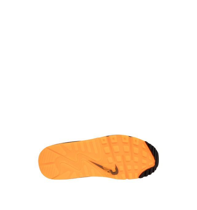 Image 4 of 5 - ORANGE - NIKE Air Max 90 "Hypervenom" Sneaker featuring Mad 90 Pack with four Air Max 90 designs inspired by classic Nike soccer cleats, "Hypervenom" capsule, foam midsole and rubber outsole.