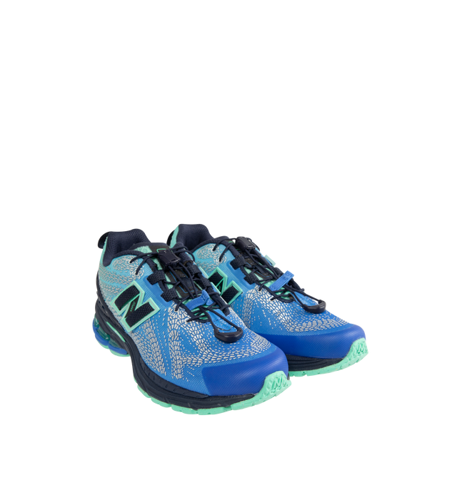 Image 2 of 5 - BLUE - NEW BALANCE 1906F Sneaker featuring mesh and synthetic upper, advanced N-Ergy technology in sole, Stability Web system, ABZORB technology and lace up.